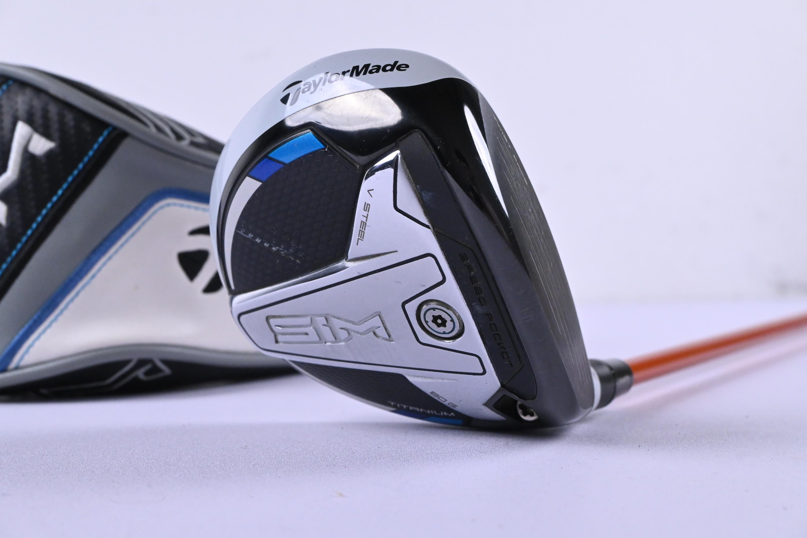 Taylormade SIM Ti #3 Wood / 15 Degree / X-Flex Tour AD DI-7 Orange Shaft