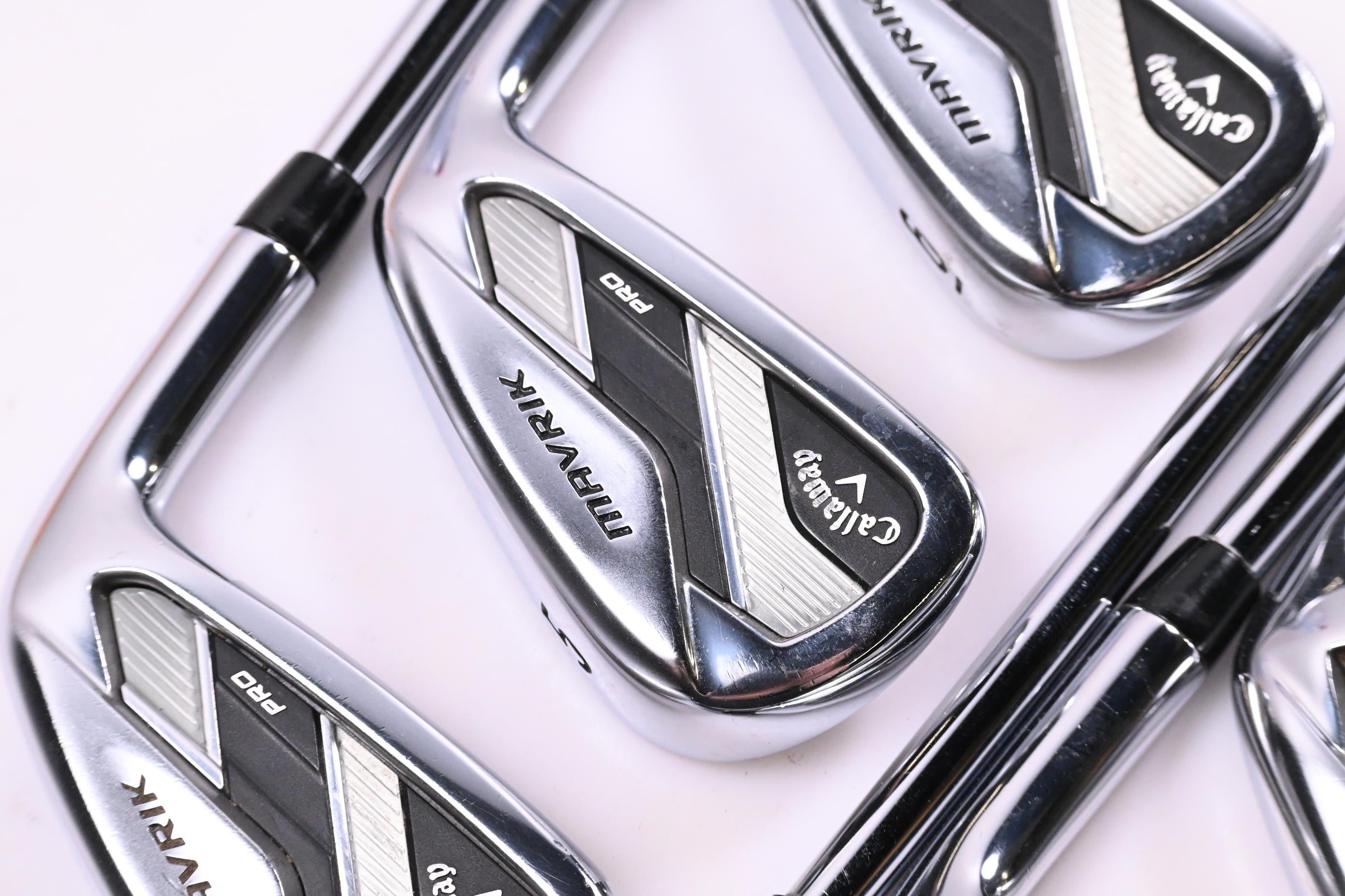 Callaway Mavrik Pro Irons / 4-PW / Stiff Flex Elevate 105 Shafts