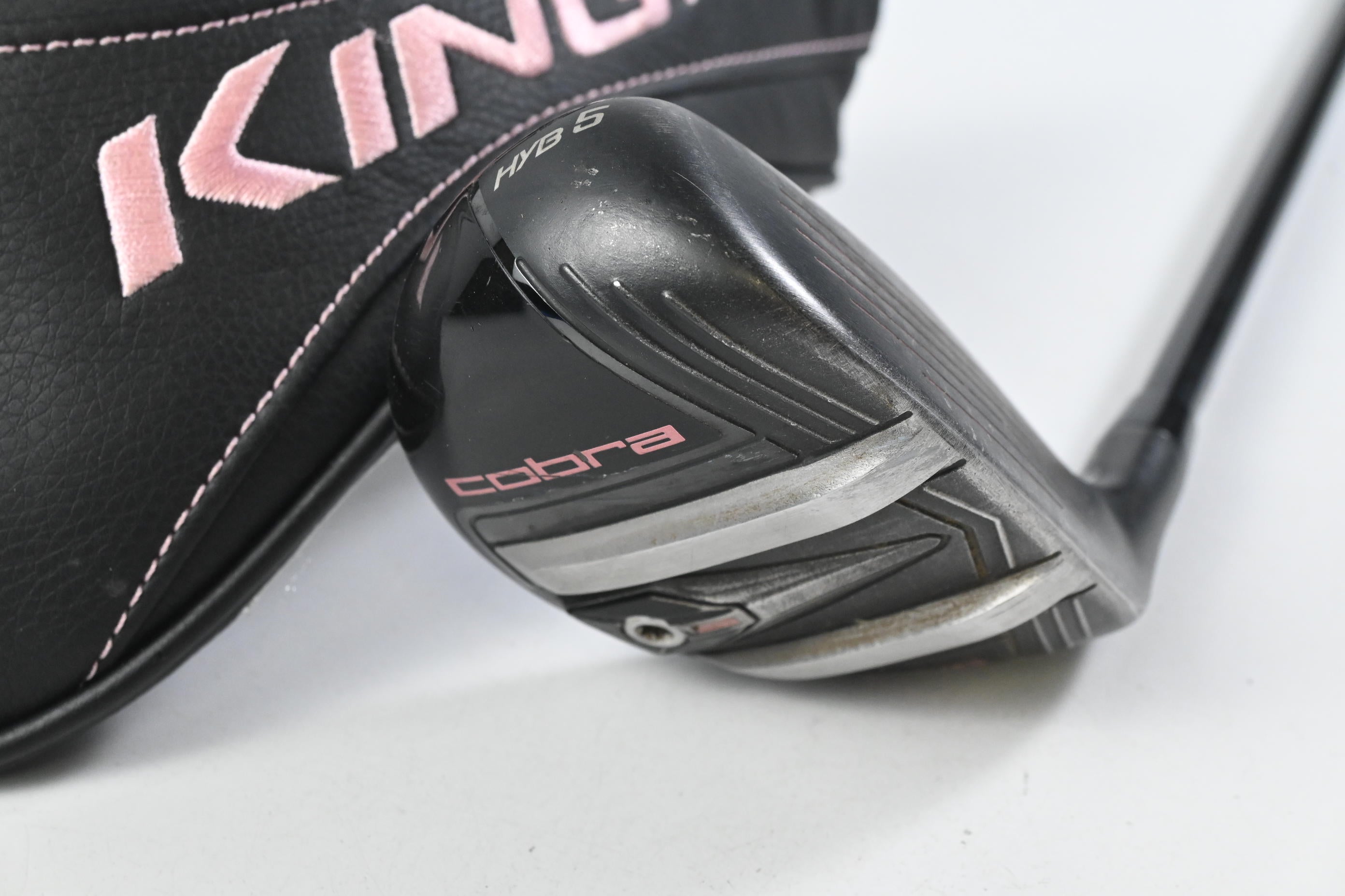 Ladies Cobra King F9 #5 Hybrid / 24 Degree / Ladies Flex Fujikura Atmos Pink 60