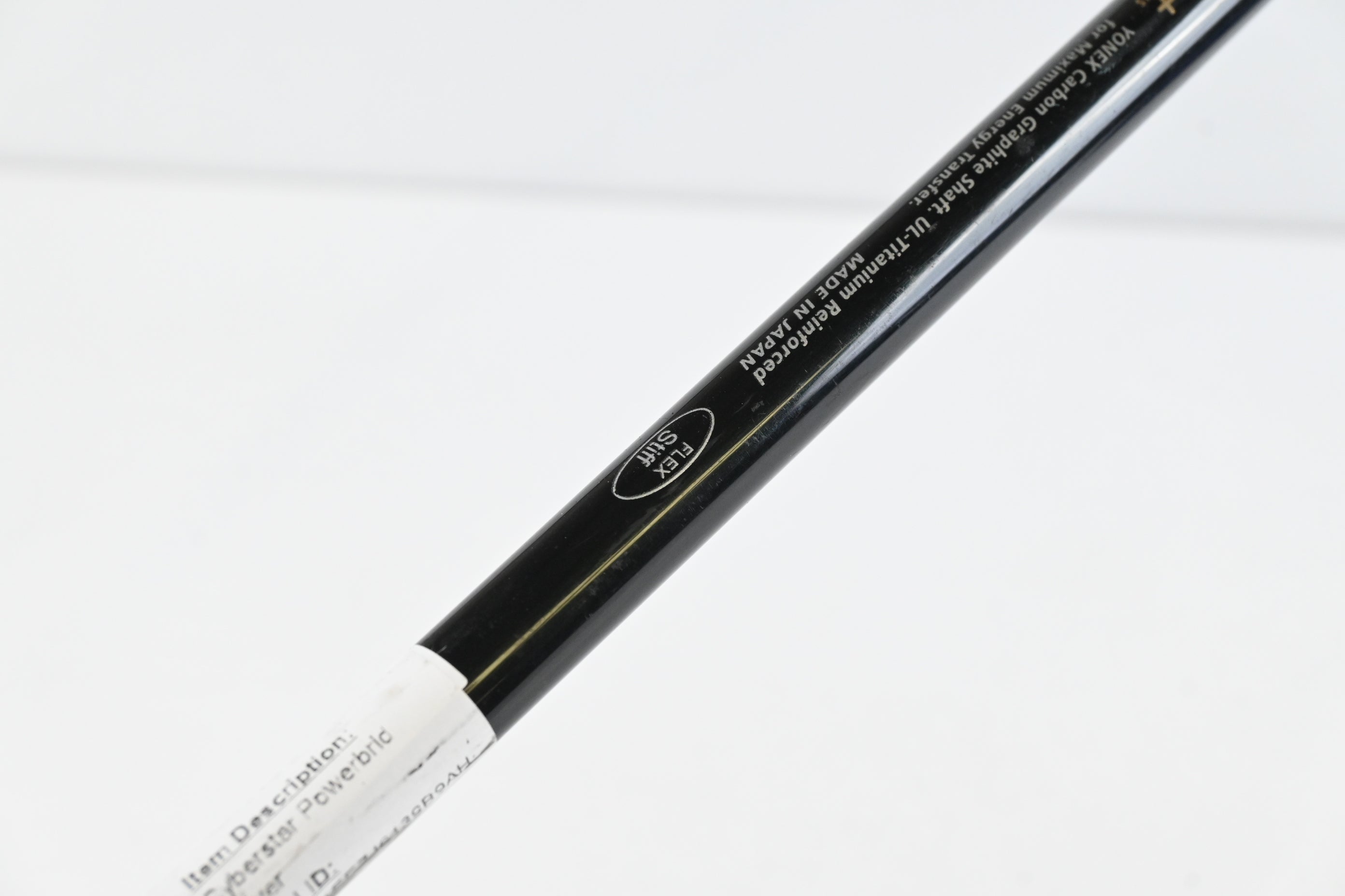 Yonex Cyberstar Powerbrid Driver / 10.5 Degree / Stiff Flex Yonex UL-Titanium 70