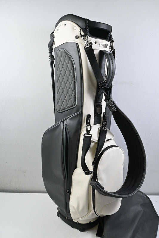 Titleist Link Legends Stand Bag / 4-Way Divider / Grey, White