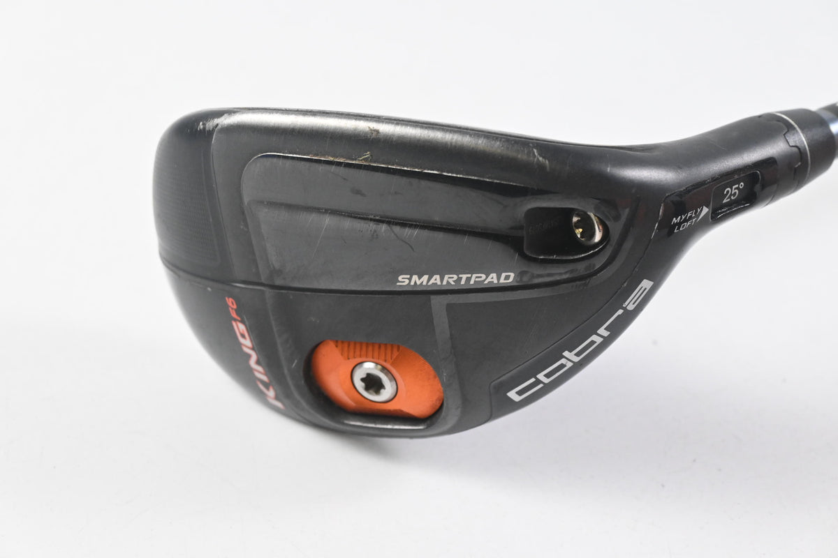 Cobra King F6 #4-5 Hybrid / 22-25 Degree / Senior Flex Matrix Ozik Red Tie HQ4
