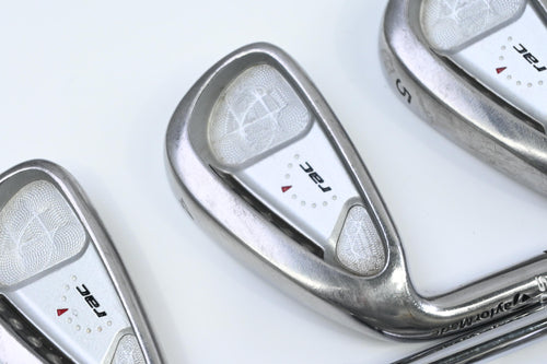 Left Hand Taylormade RAC OS Irons / 3-PW+SW / Regular Flex Taylormade Precision