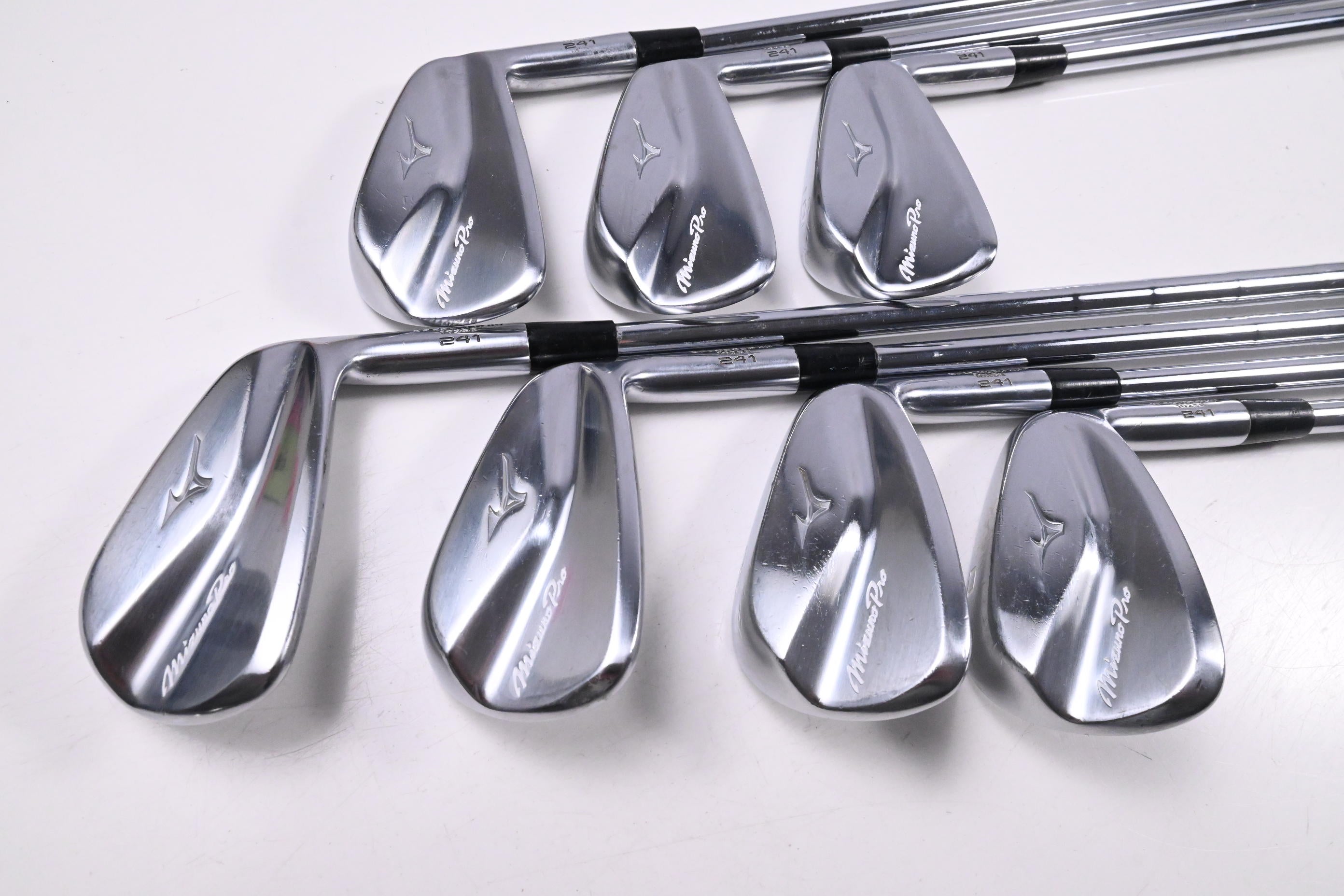 Mizuno Pro 241 Irons / 4-PW / Stiff Flex KBS Tour Shafts