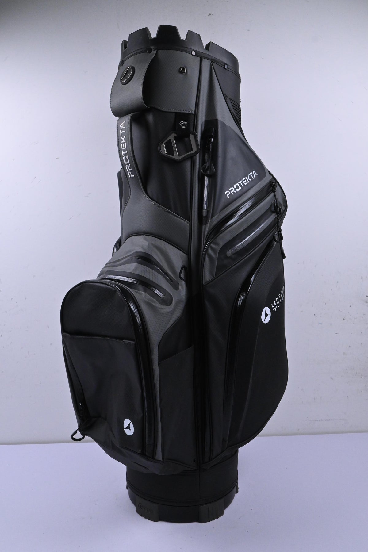 Motocaddy Protekta Cart Bag / 14-Way Divider / Black & Grey