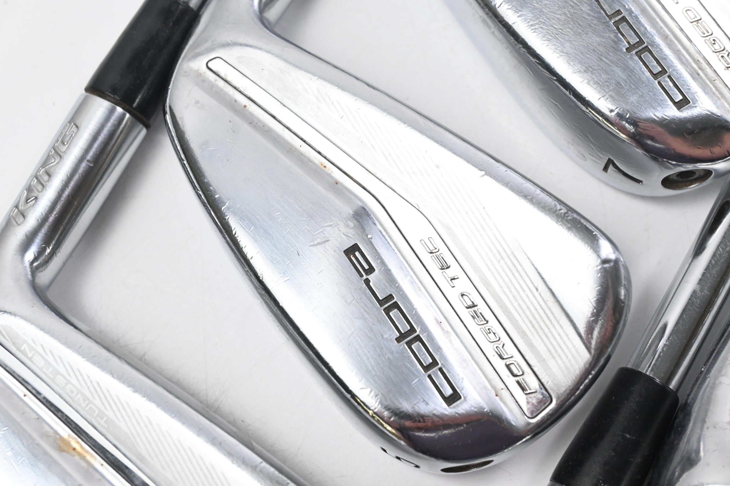 Cobra Forged Tec 2022 Irons / 5-PW / Stiff Flex KBS Tour 80 Shafts