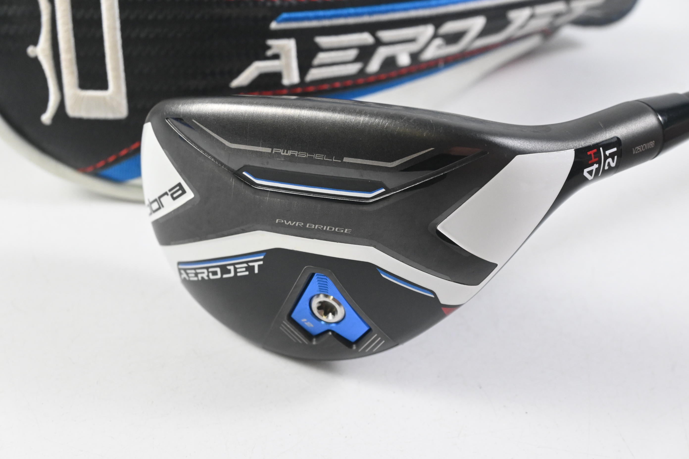 Cobra Aerojet #4 Hybrid / 21 Degree / Regular Flex KBS PGI 75 Shaft