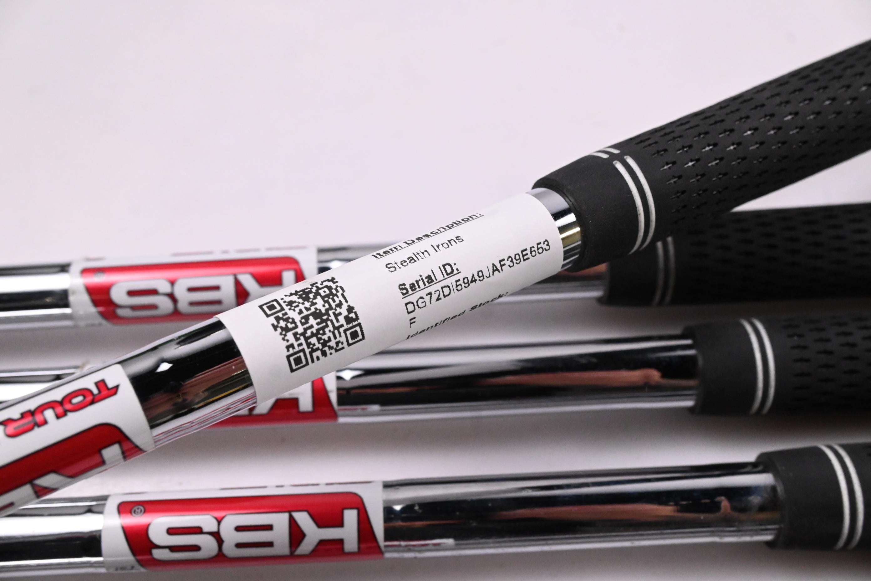 Taylormade Stealth Irons / 5-PW / Stiff Flex KBS Tour Lite Shafts