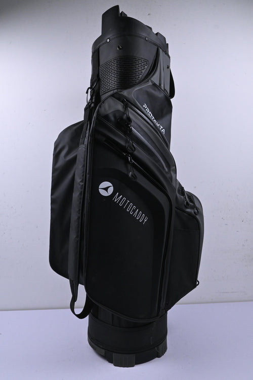 Motocaddy Protekta Cart Bag / 14-Way Divider / Black & Grey