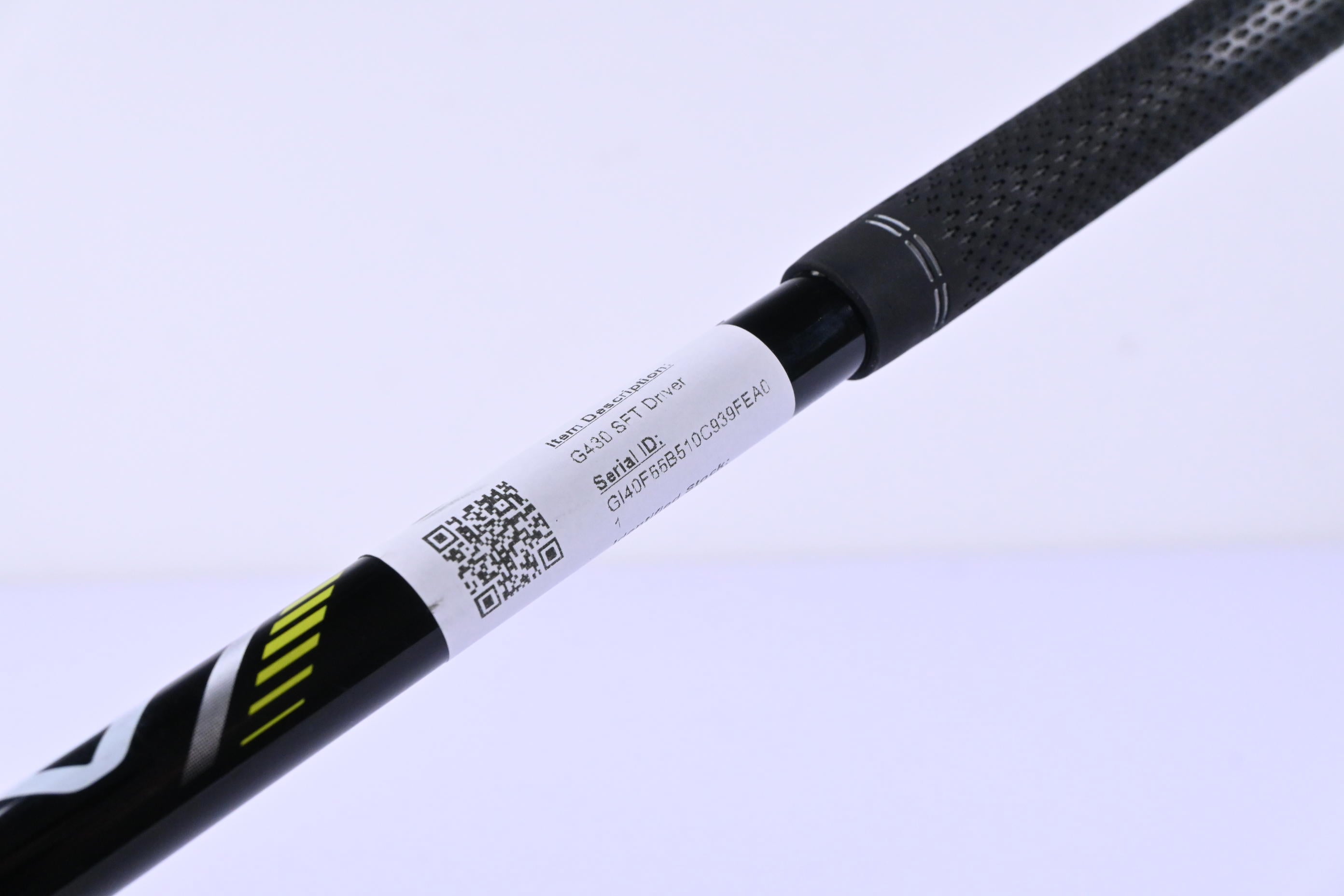 Ping G430 SFT Driver / 10.5 Degree / Regular Flex Ping Alta CB Black 55 Shaft