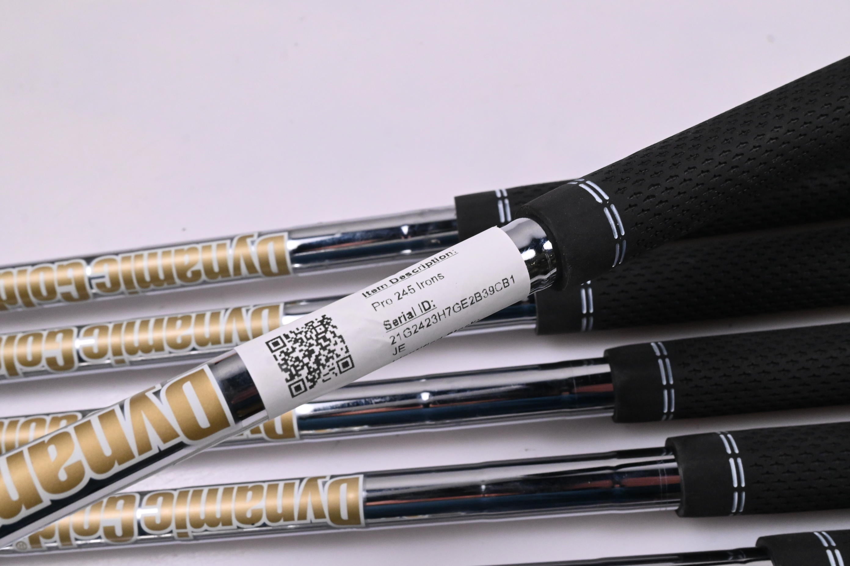 Mizuno Pro 245 Irons / 4-PW / Stiff Flex Dynamic Gold 105 S300 Shafts
