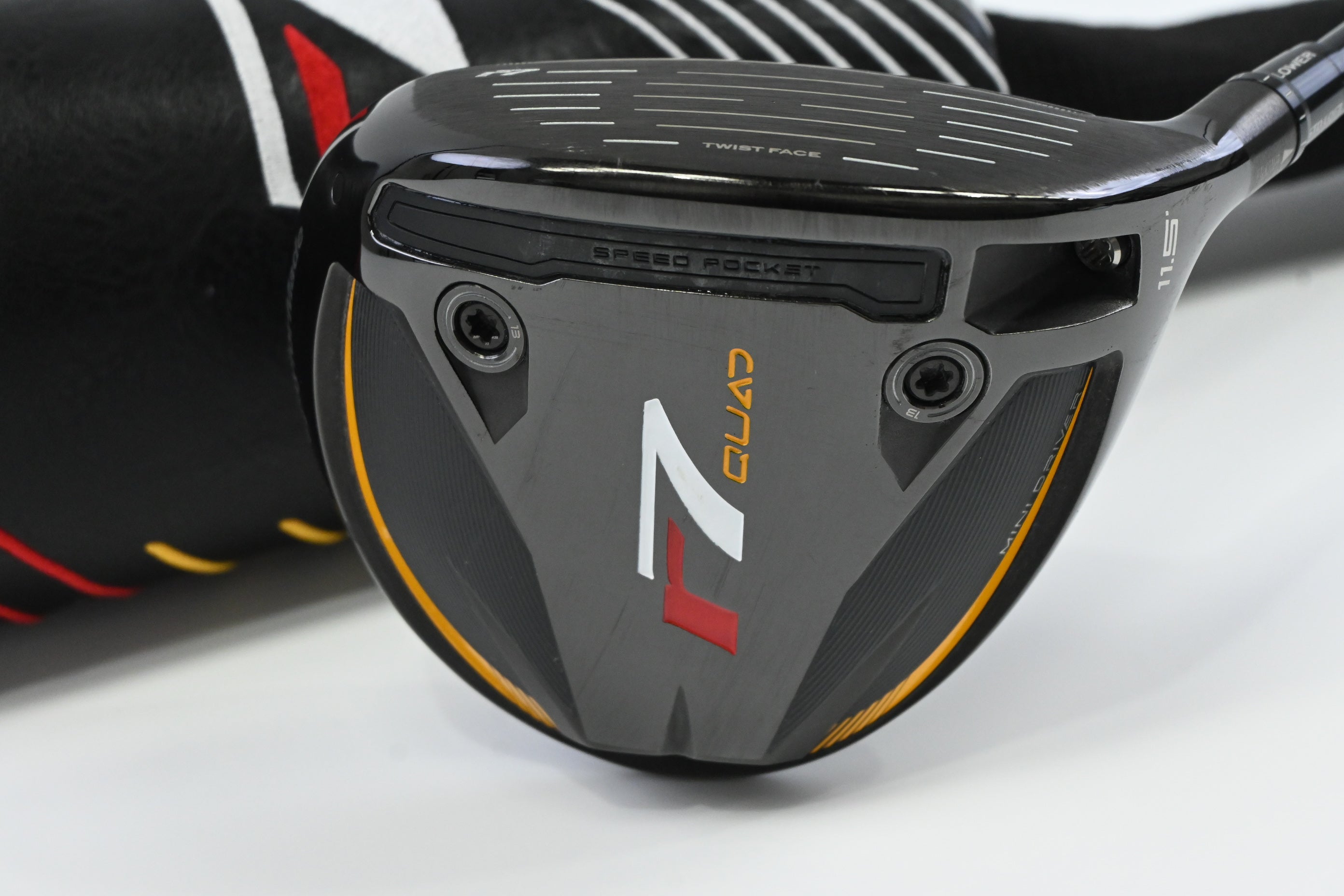 Taylormade R7 Quad Mini Driver / 11.5 Degree / Stiff Flex Fujikura Speeder MD 6