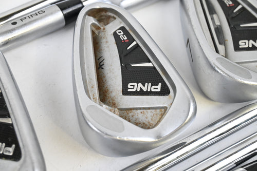 Ping i20 Irons / 4-PW+GW / Black Dot / Regular Flex Ping CFS Shafts