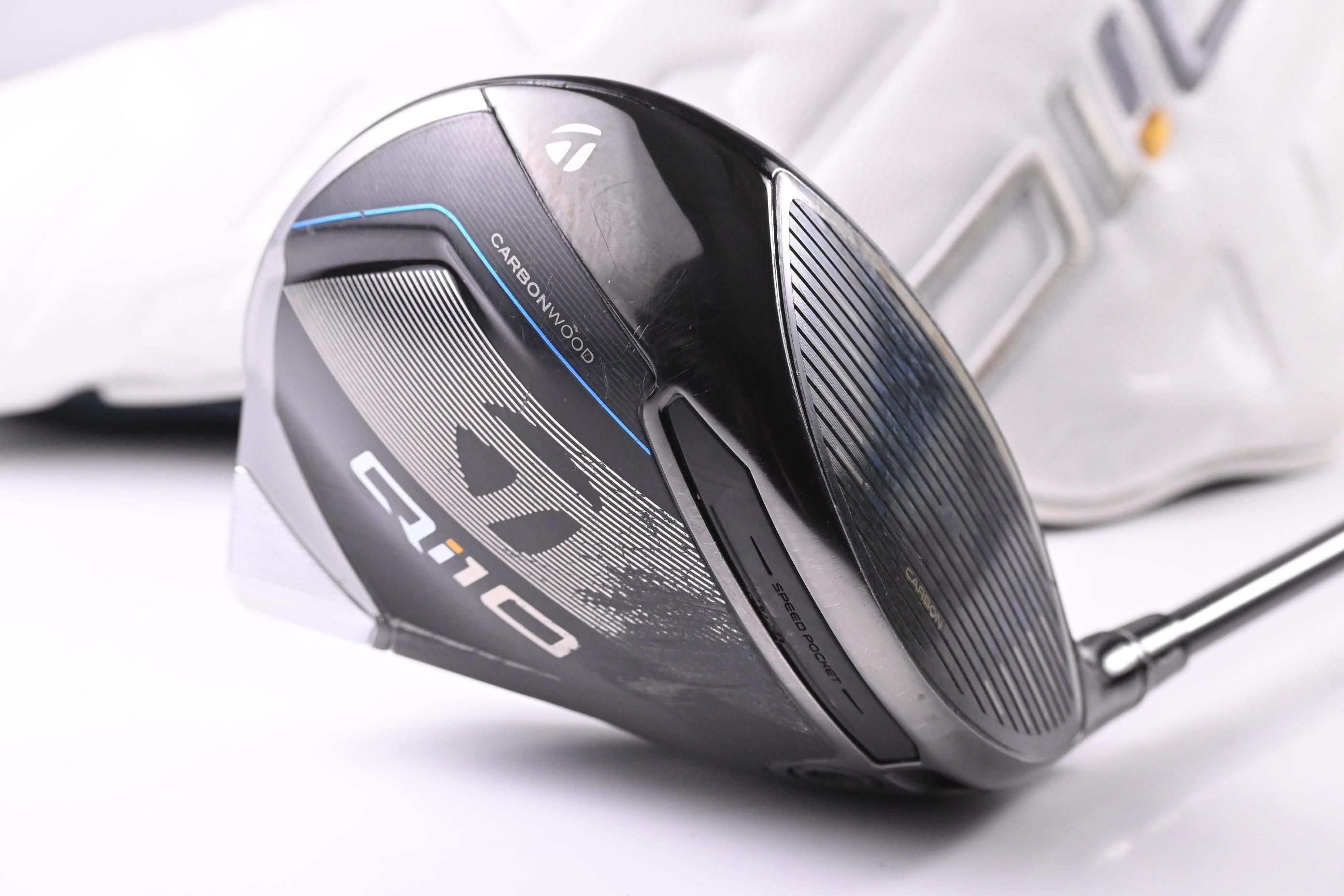 Taylormade Qi10 Driver / 10.5 Degree / Stiff Flex HZRDUS GEN4 Black 70 Shaft