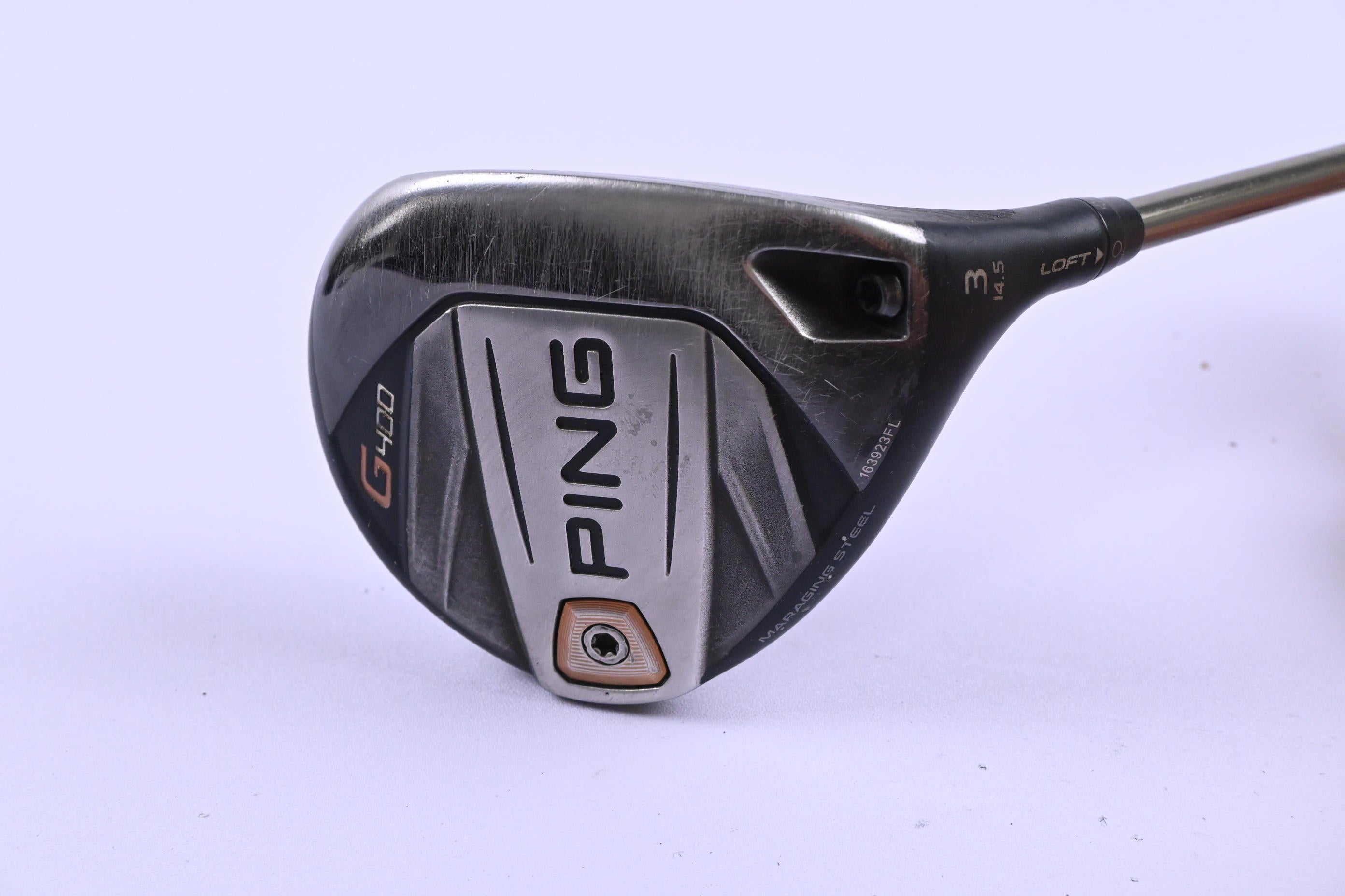 Ping G400 #3 Wood / 14.5 Degree / Regular Flex Ping Tour 65 Shaft