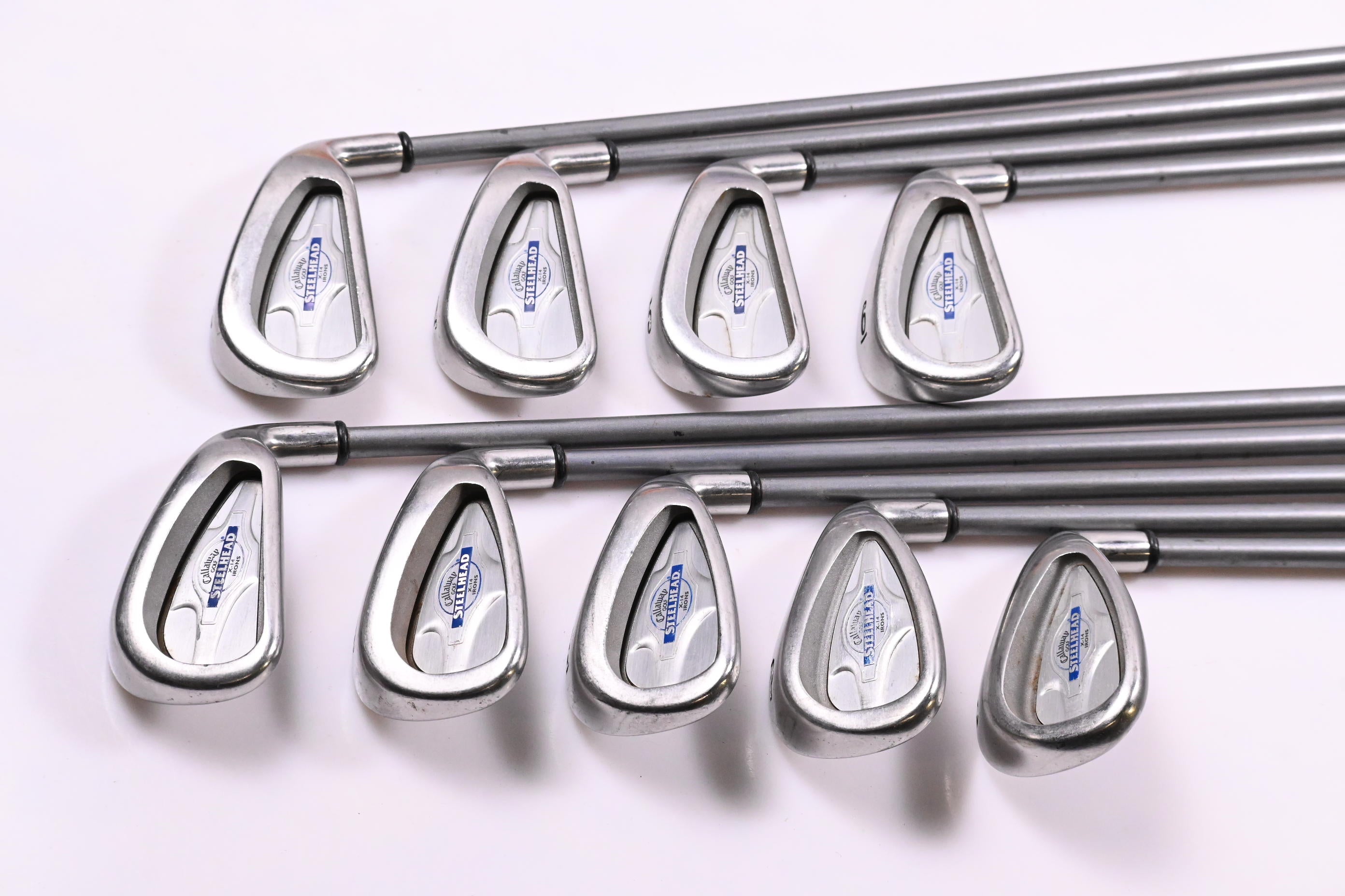 Callaway X-14 Irons / 3-PW+SW / Firm Flex Callaway Shafts