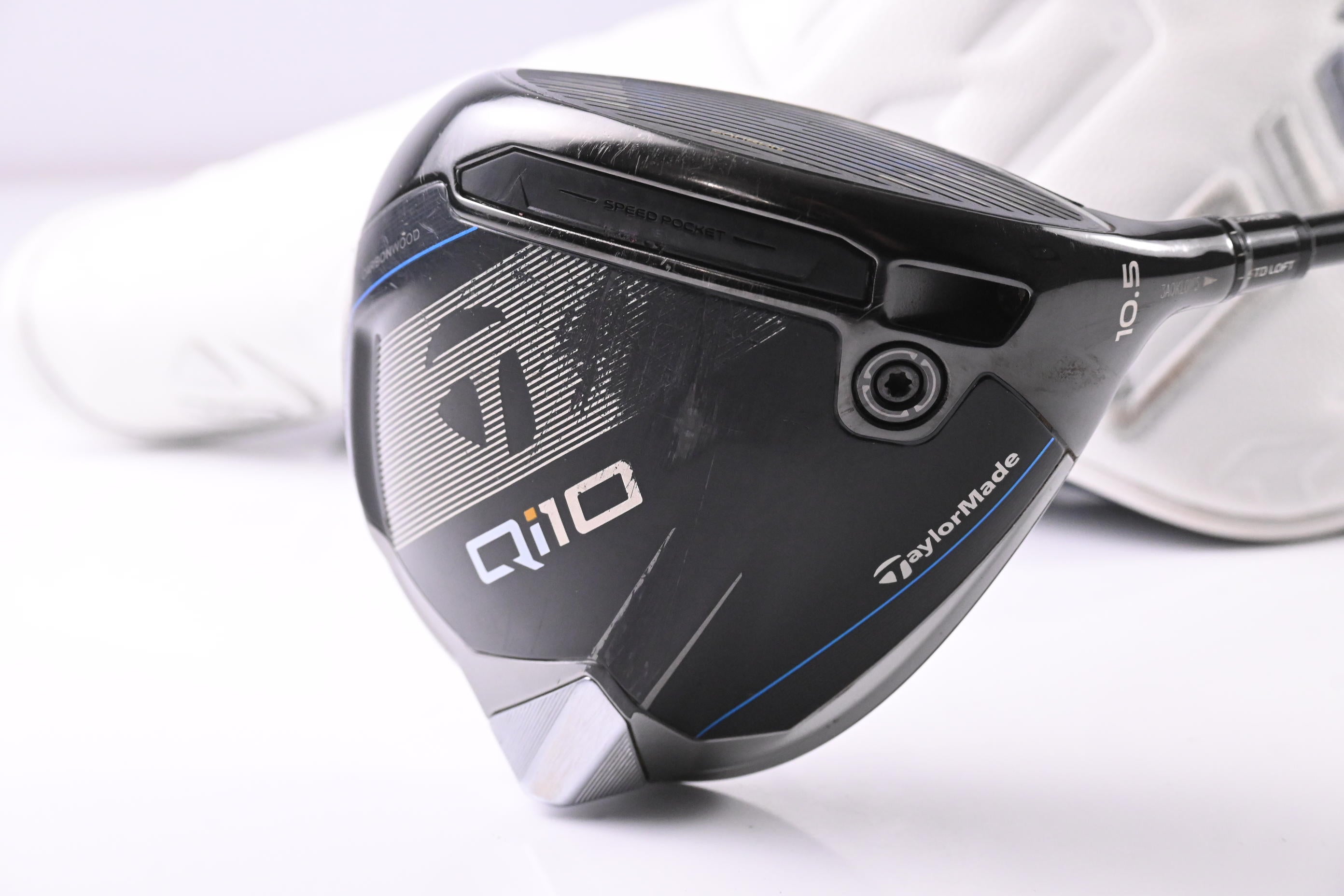 Taylormade Qi10 Driver / 10.5 Degree / Stiff Flex HZRDUS GEN4 Black 70 Shaft