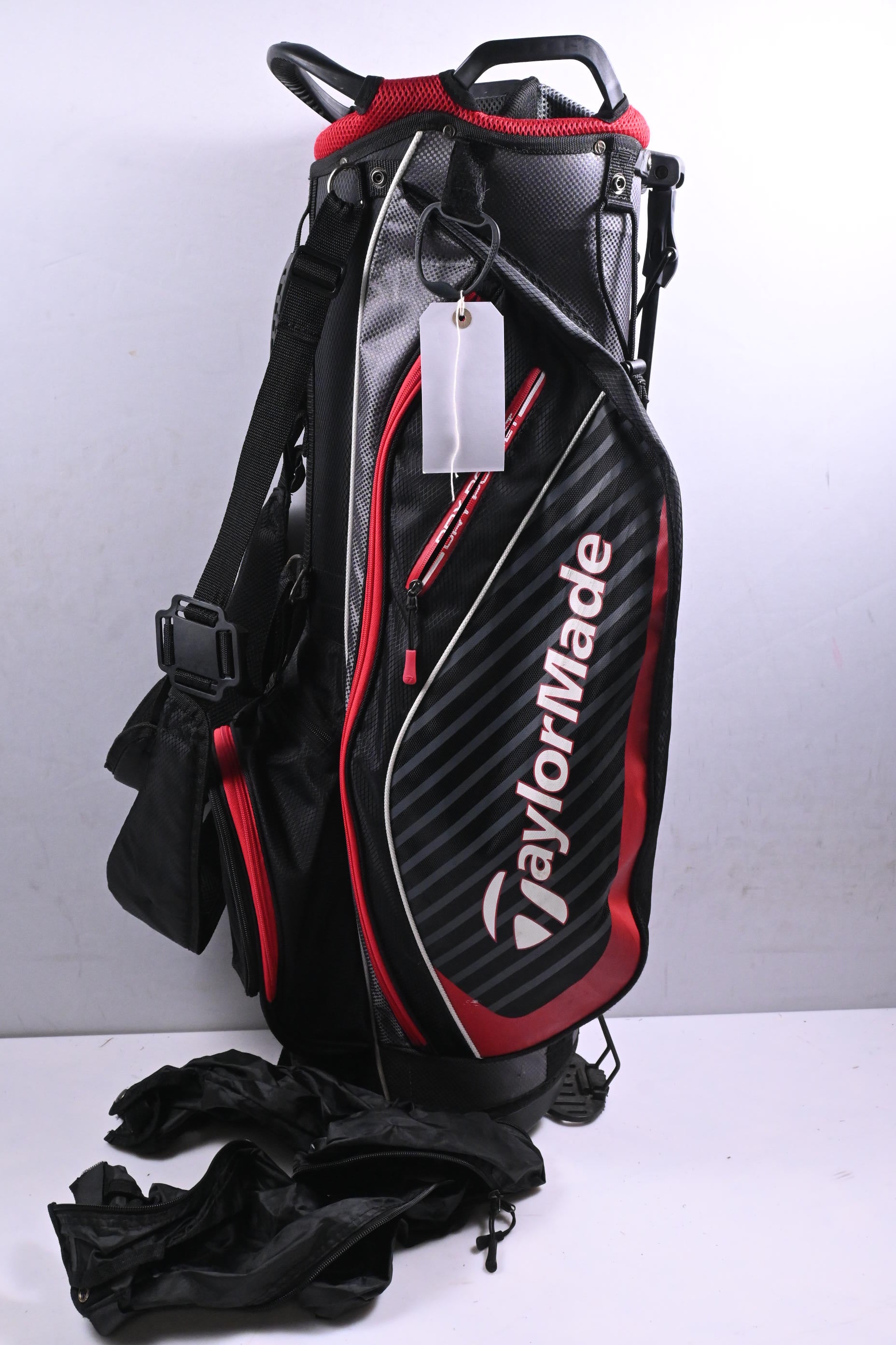 Taylormade Pro 6.0 Stand Bag / 7-Way Divider / Black, Grey, Red
