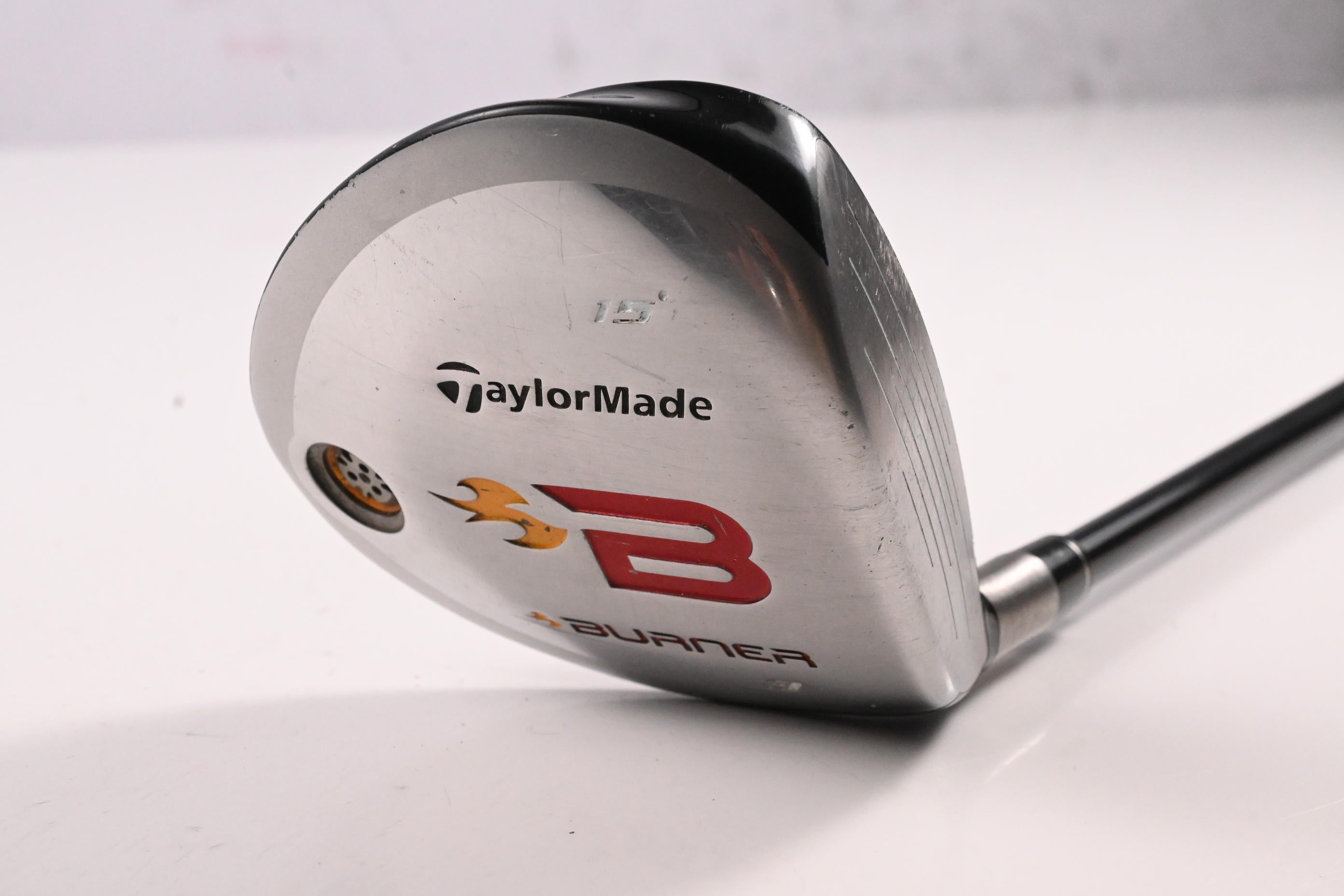Taylormade Burner 2008 #3 Wood / 15 Degree / Stiff Flex Taylormade Reax 49 Shaft