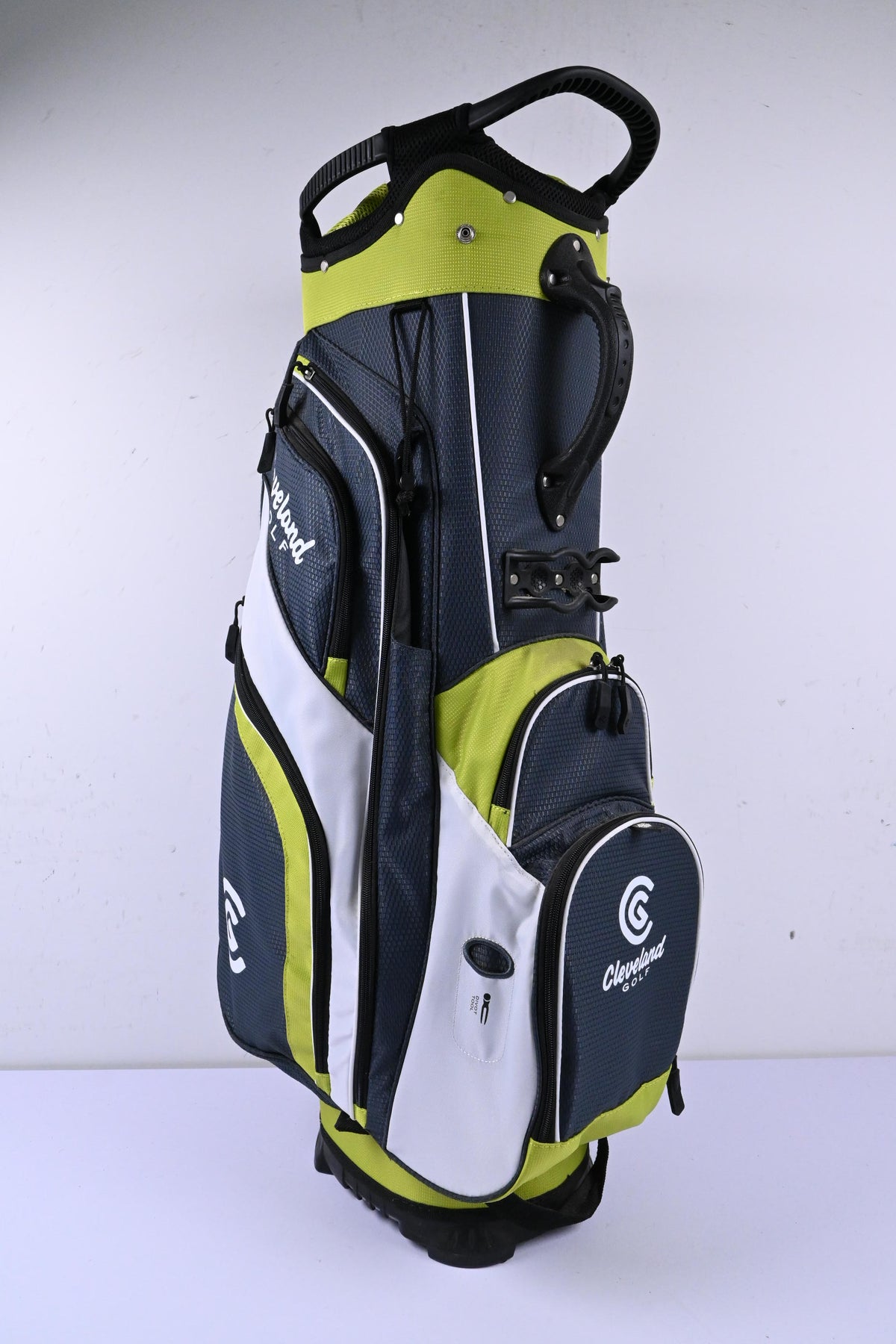 Cleveland Cart Bag / 14-Way Divider / Grey, White & Green