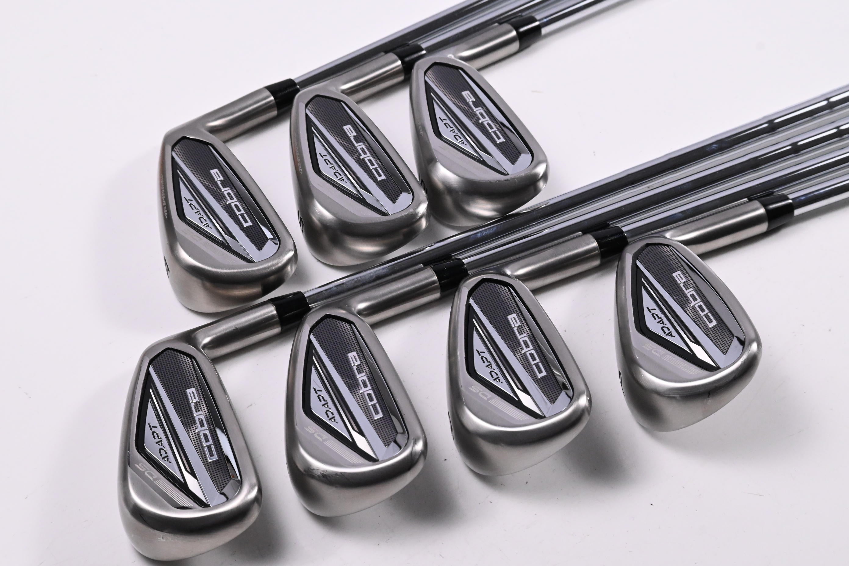 Cobra DS-Adapt Irons / 4-PW / Stiff Flex KBS Tour Lite Shafts