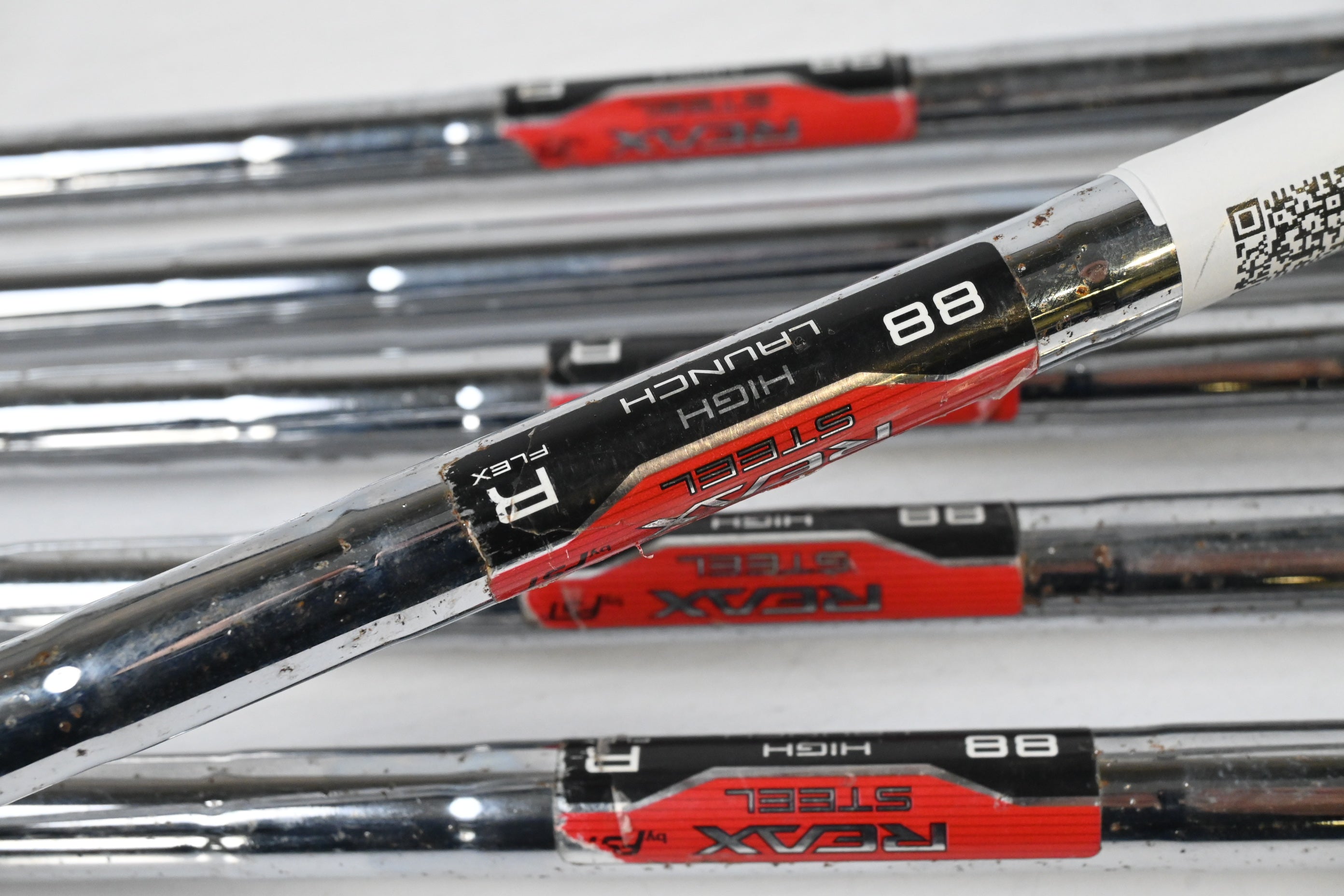 Taylormade Aeroburner Irons / 4-9i / Regular Flex REAX Steel 88 Shafts