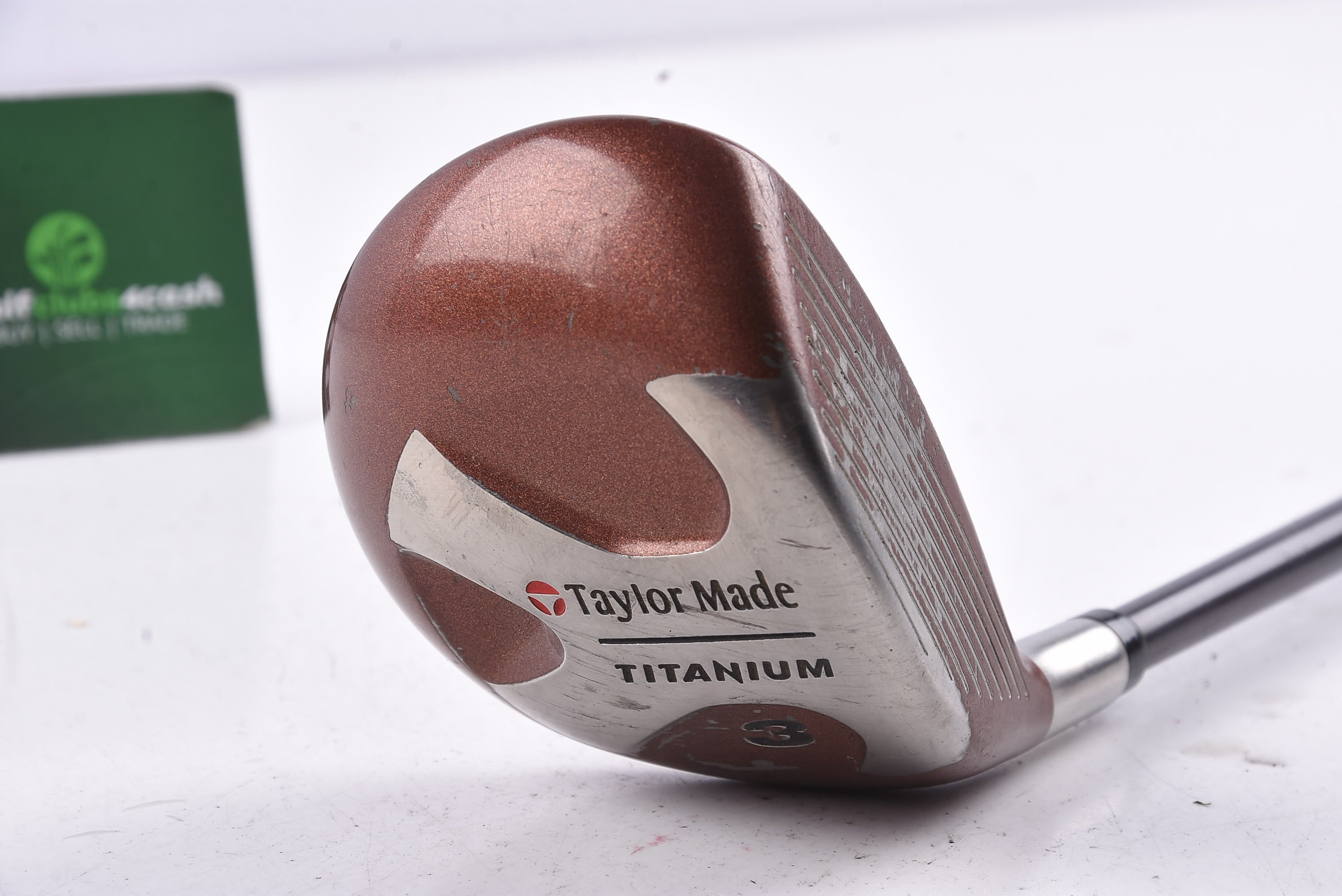 Taylormade Titanium #3 Wood / 15 Degree / Regular Flex Bubble Shaft