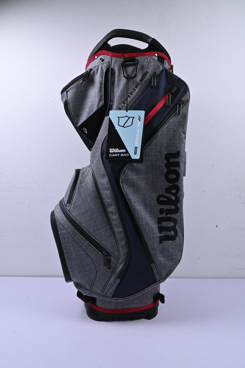 Wilson Alpine Dry Cart Bag / 14-Way Divider / Grey & Black