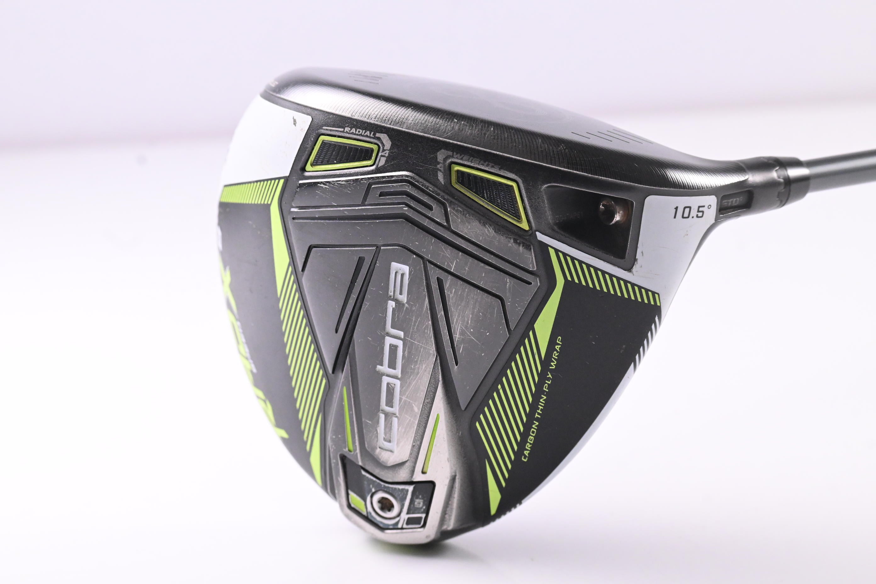 Cobra King Radspeed XB Driver / 10.5 Degree / Stiff Flex Denali Charcoal 50