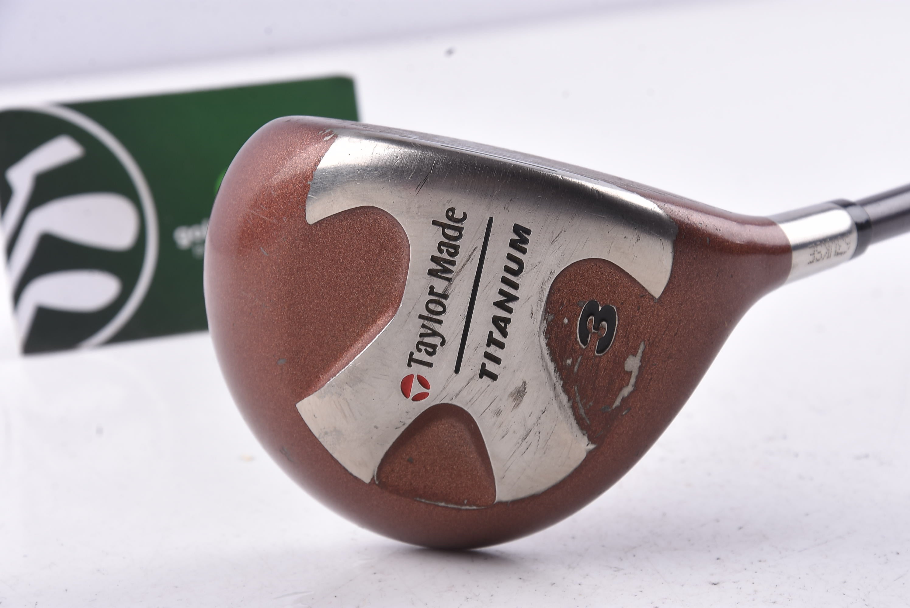 Taylormade Titanium #3 Wood / 15 Degree / Regular Flex Bubble Shaft