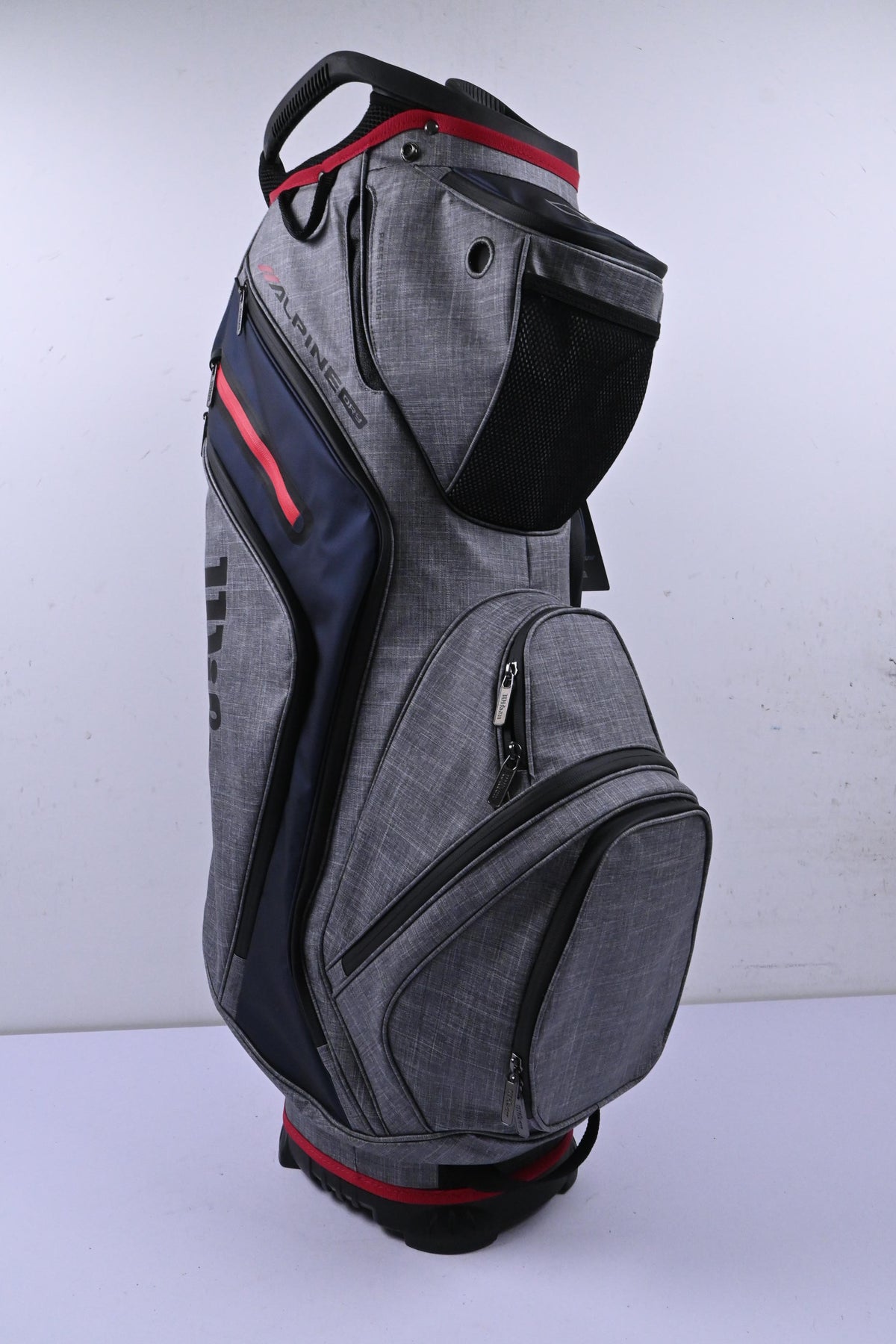 Wilson Alpine Dry Cart Bag / 14-Way Divider / Grey & Black