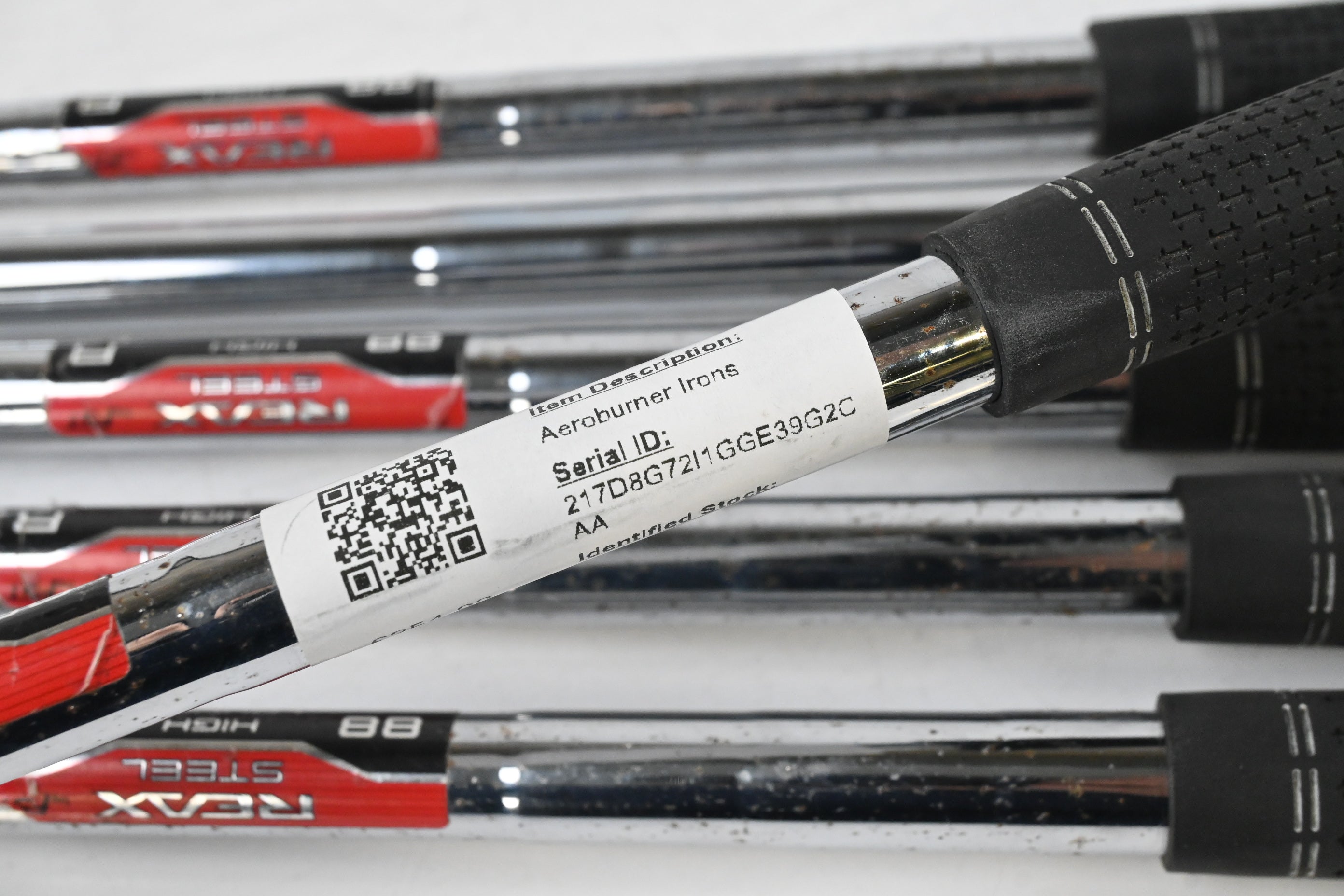 Taylormade Aeroburner Irons / 4-9i / Regular Flex REAX Steel 88 Shafts