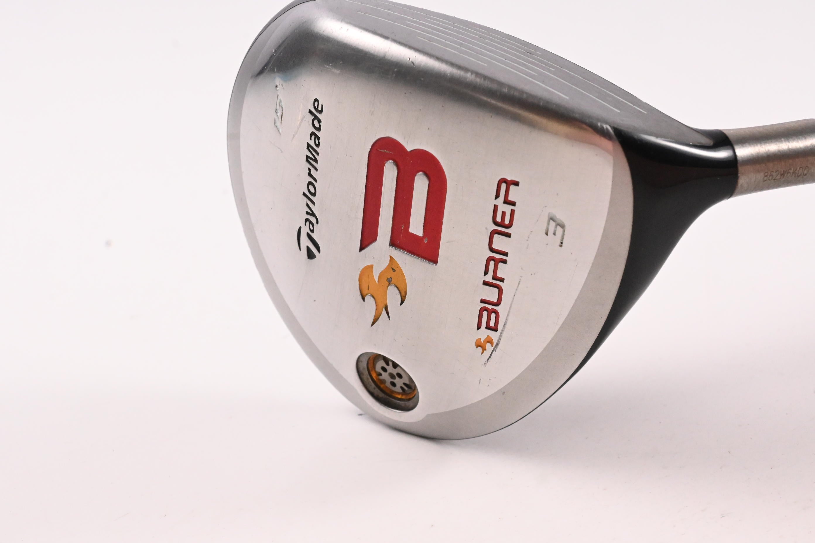 Taylormade Burner 2008 #3 Wood / 15 Degree / Stiff Flex Taylormade Reax 49 Shaft