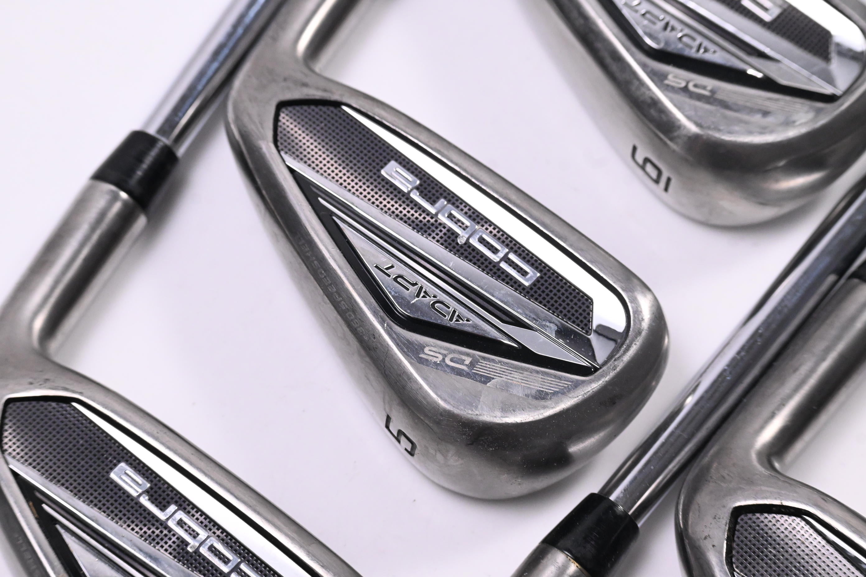 Cobra DS-Adapt Irons / 4-PW+GW / Stiff Flex KBS Tour Lite Shafts