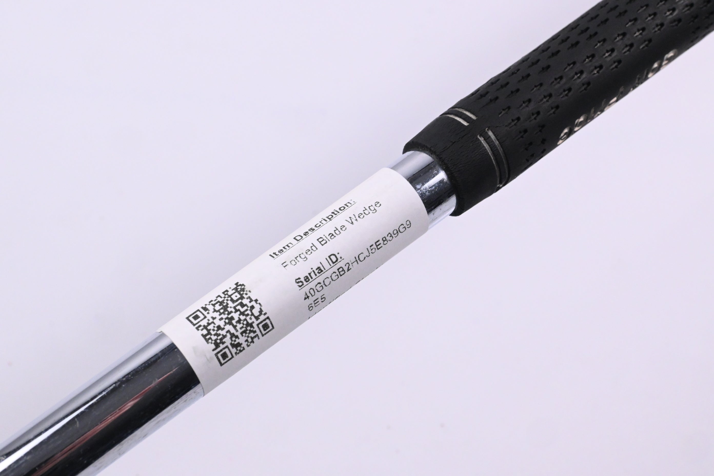 Nike Forged Blade Lob Wedge / 60 Degree / Wedge Flex Steel Shaft