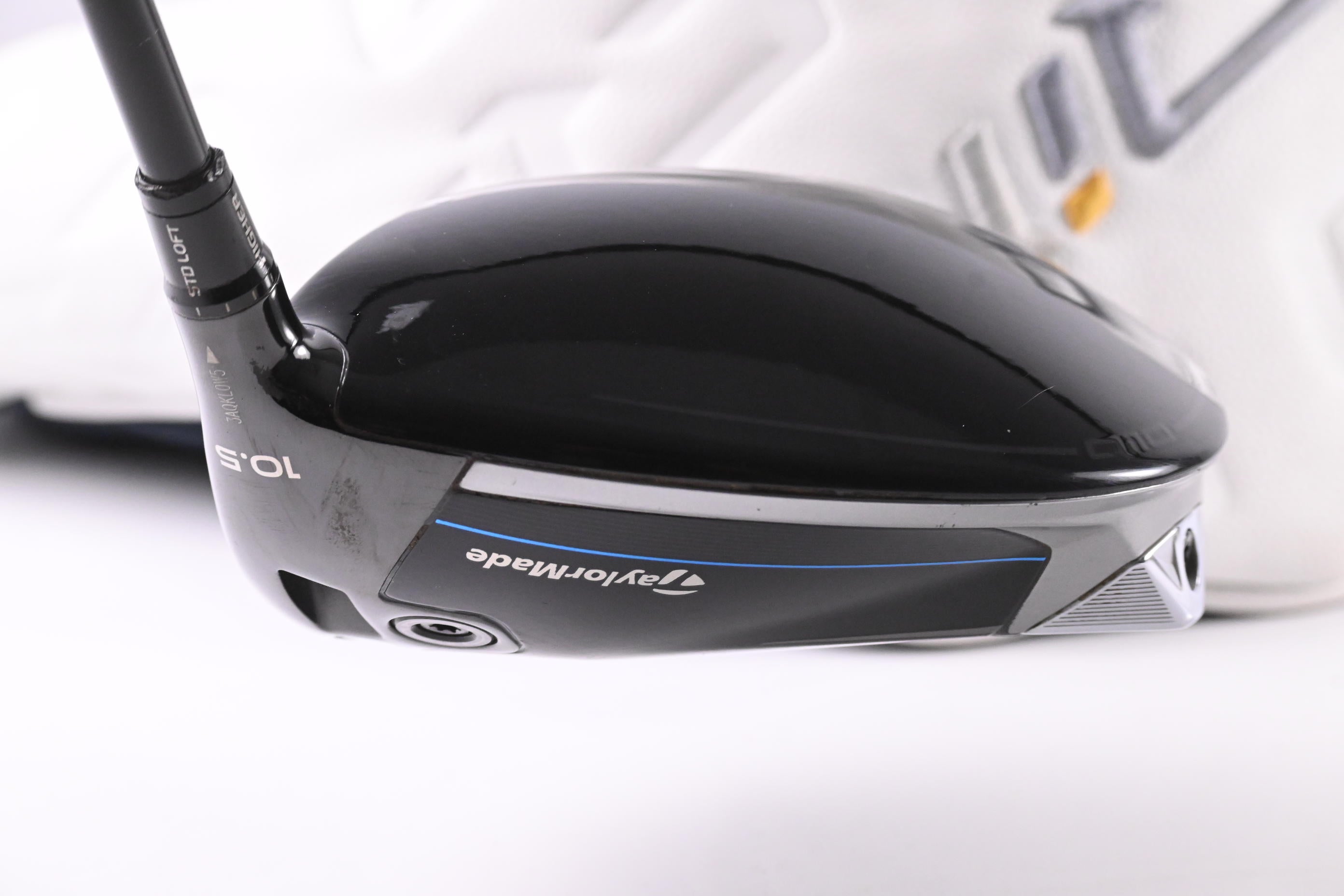 Taylormade Qi10 Driver / 10.5 Degree / Stiff Flex HZRDUS GEN4 Black 70 Shaft