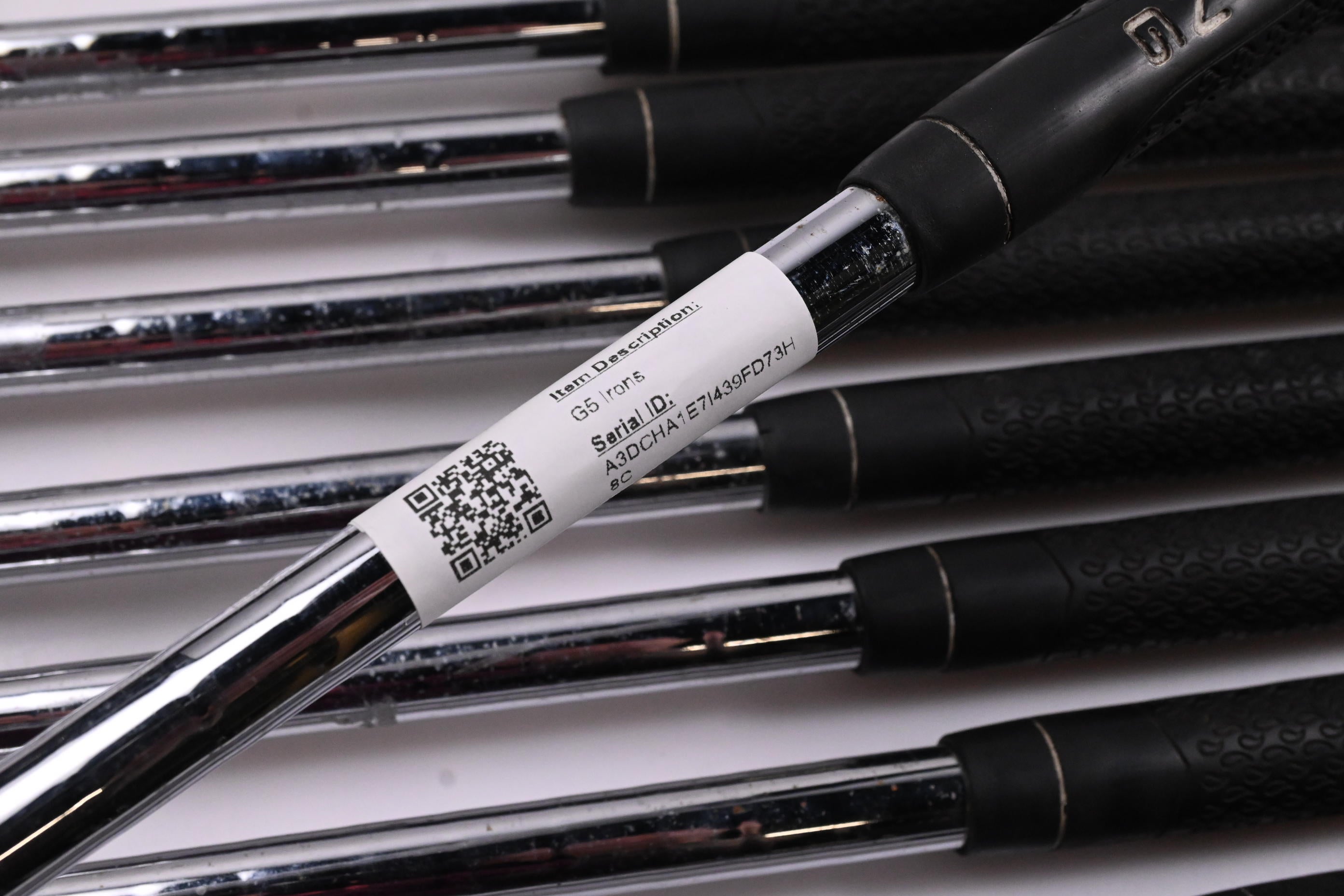 Ping G5 Irons / 3-PW+SW+LW / Black Dot / Stiff Flex Steel Shafts