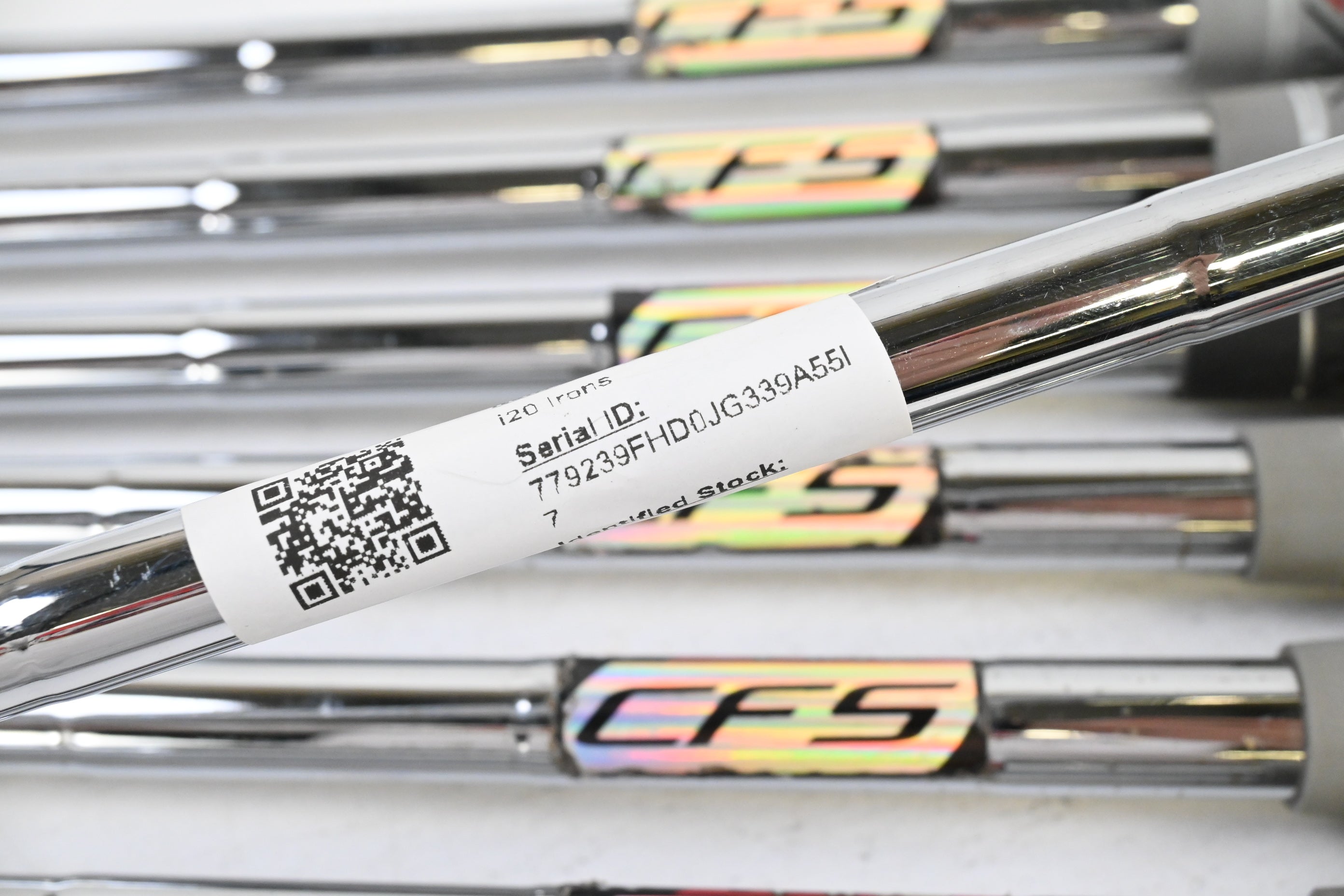 Ping i20 Irons / 4-PW+GW / Black Dot / Regular Flex Ping CFS Shafts