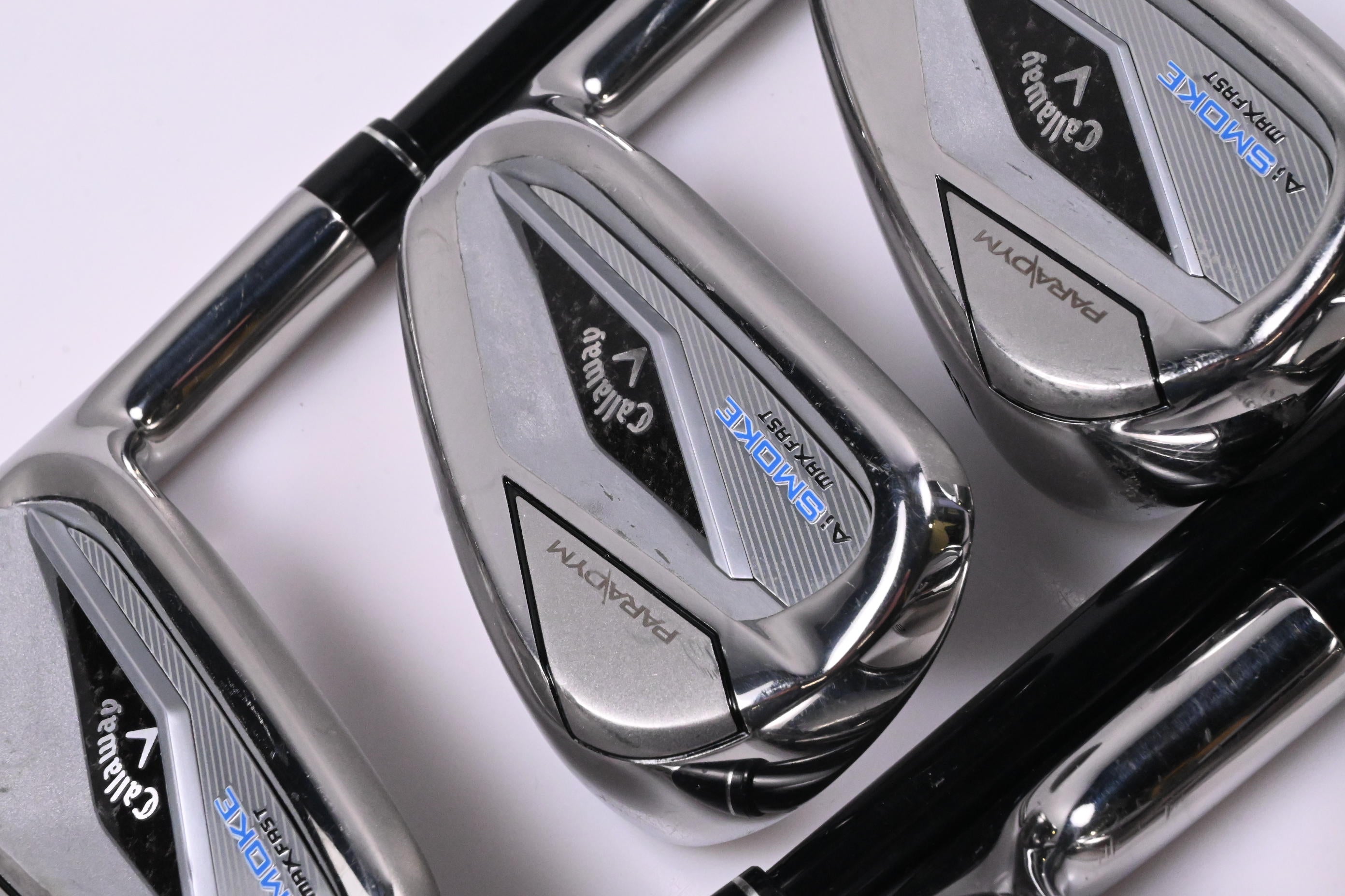Callaway Paradym Ai Smoke Max Fast Irons / 6-PW+SW / Senior Flex Tensei Blue 40