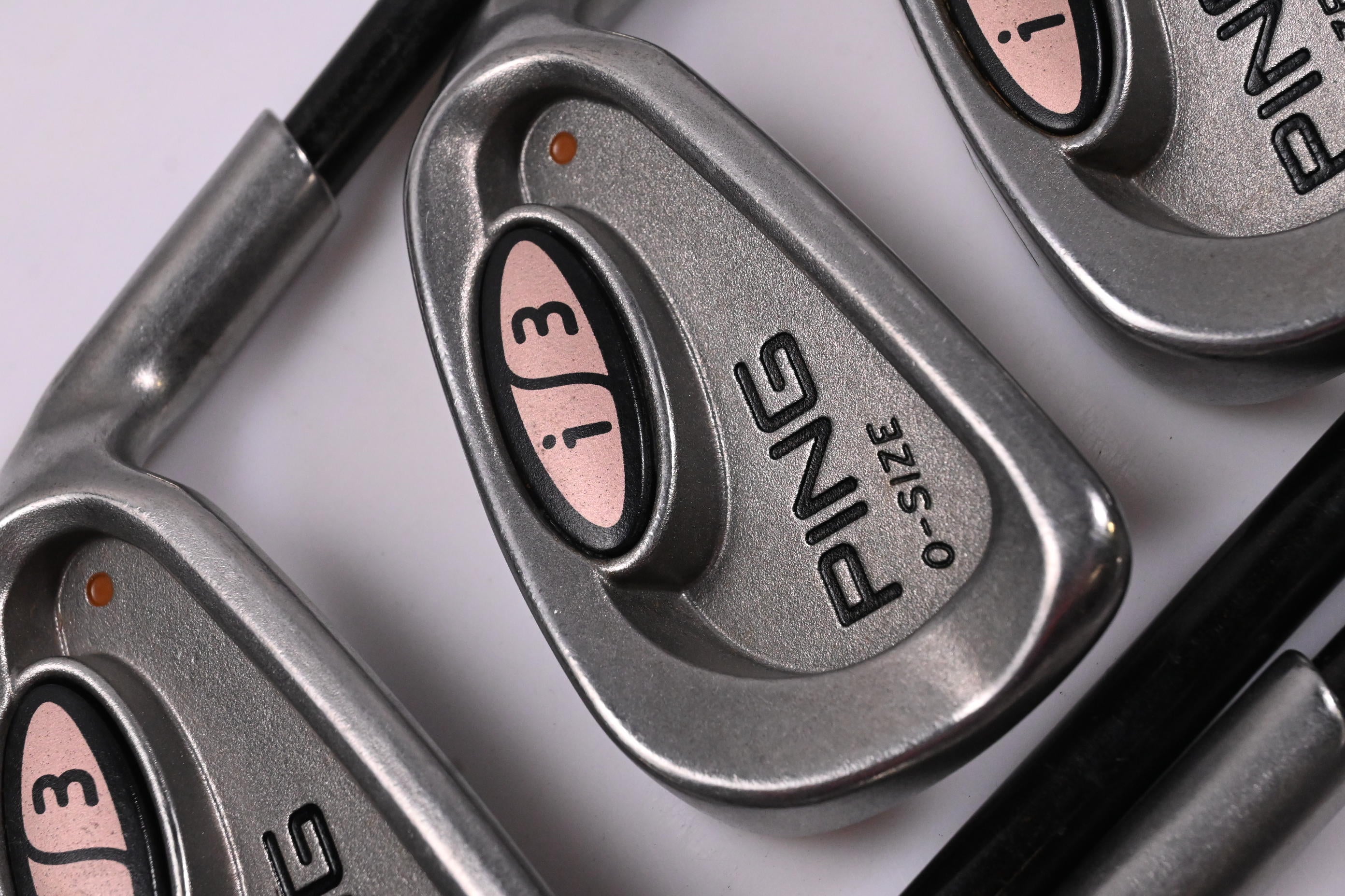 Ping i3 O-Size Irons / 5-PW+SW / Brown Dot / Senior Flex Ping 350 Series Shafts