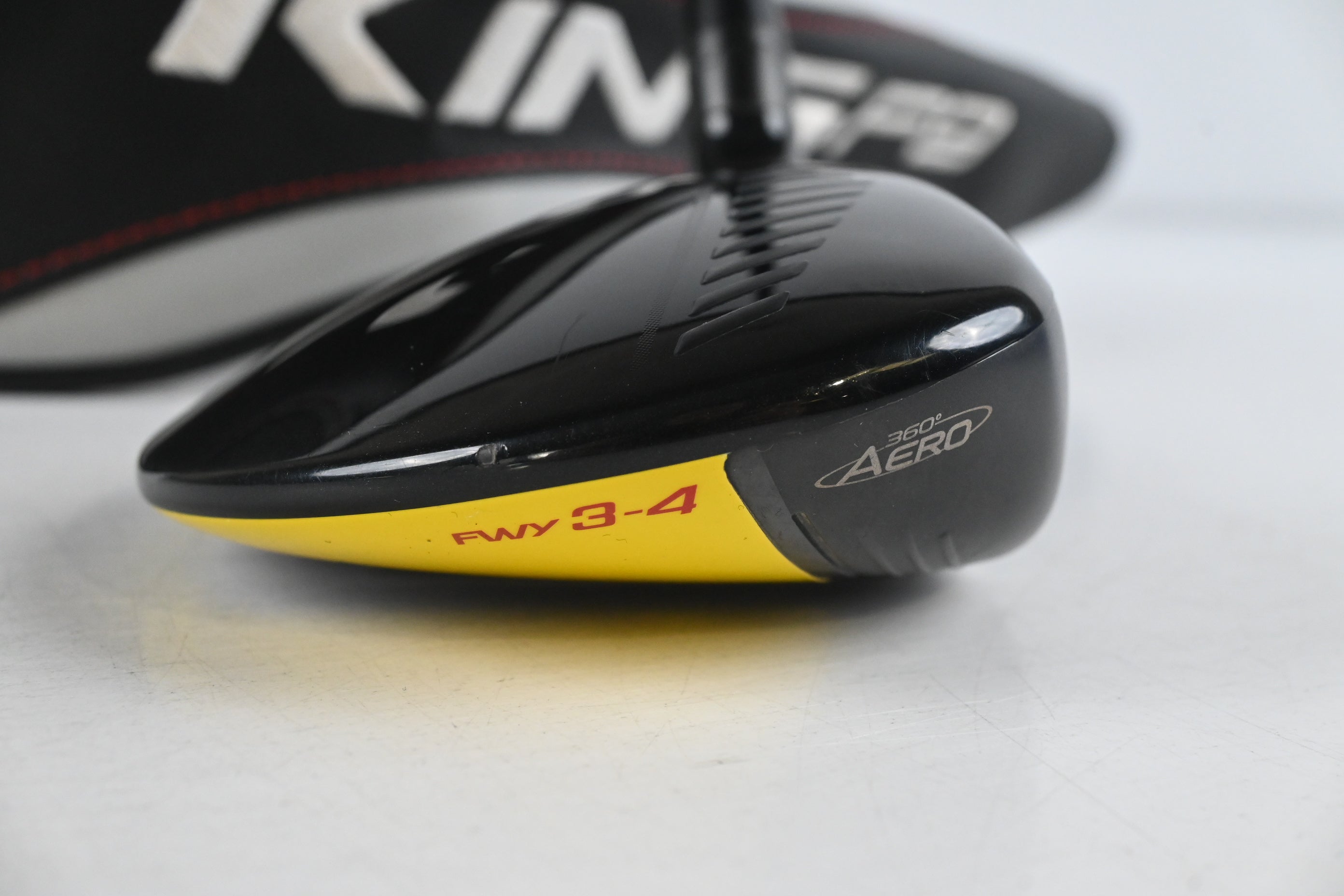Cobra King F9 #3-4 Wood / 14.5 Degree / Regular Flex Fujikura Atmos Blue 7 Shaft