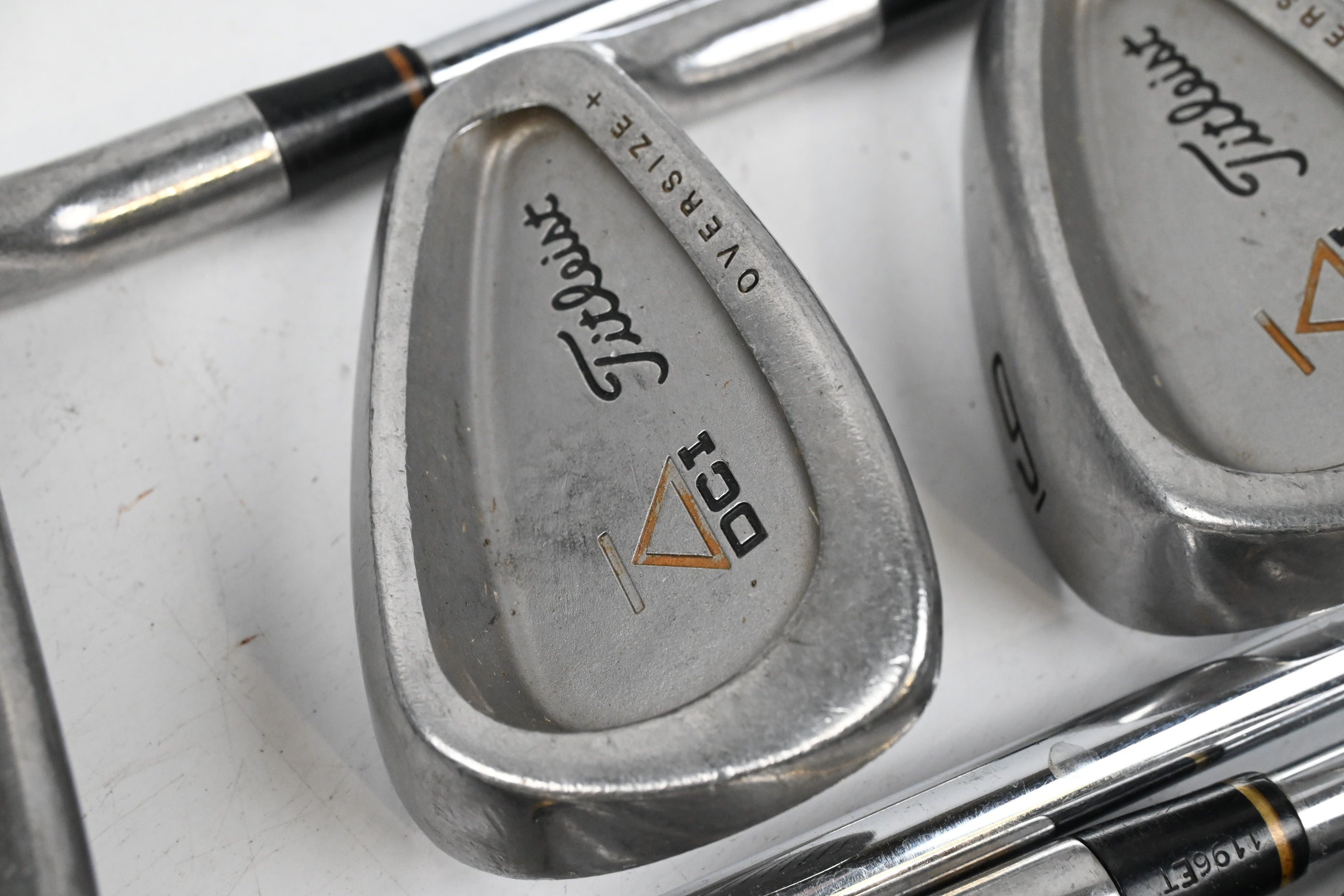 Titleist DCI Oversize+ Gold Irons / 7-PW+GW+SW / Regular Flex T Spec Shafts