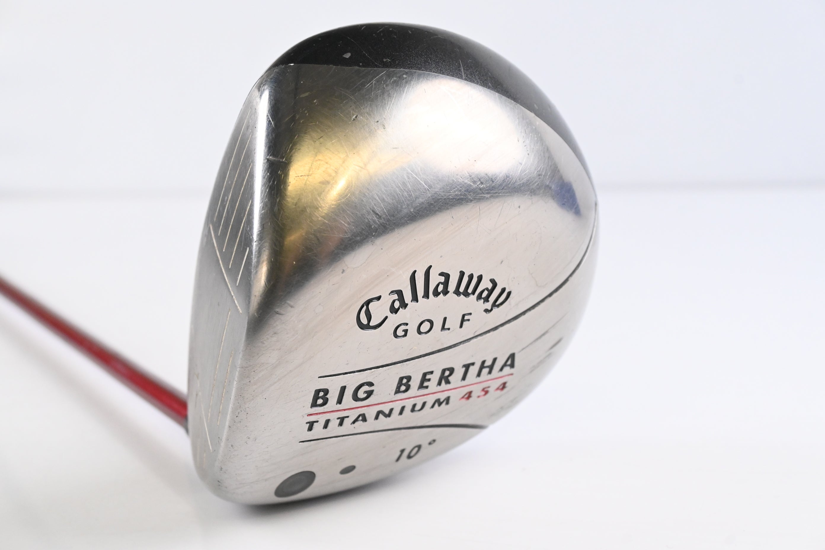 Left Hand Callaway Big Bertha Titanium Driver / 10 Degree / Firm Flex RCH 65