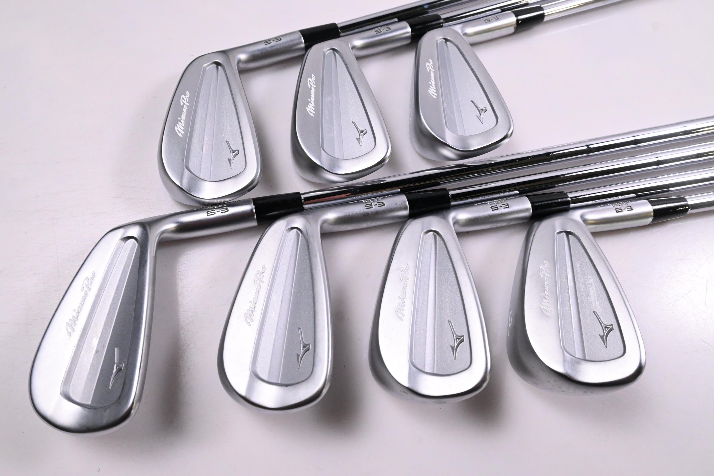 Mizuno Pro S-3 Irons / 4-PW / Stiff Flex KBS Tour Shafts