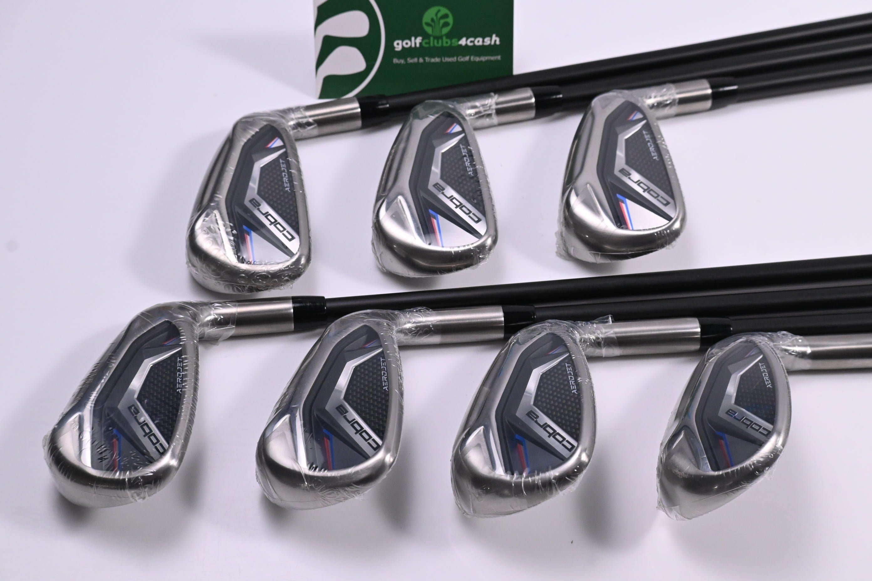 Cobra Aerojet Irons / 5-PW+SW / Senior Flex KBS PGI 65 Shafts