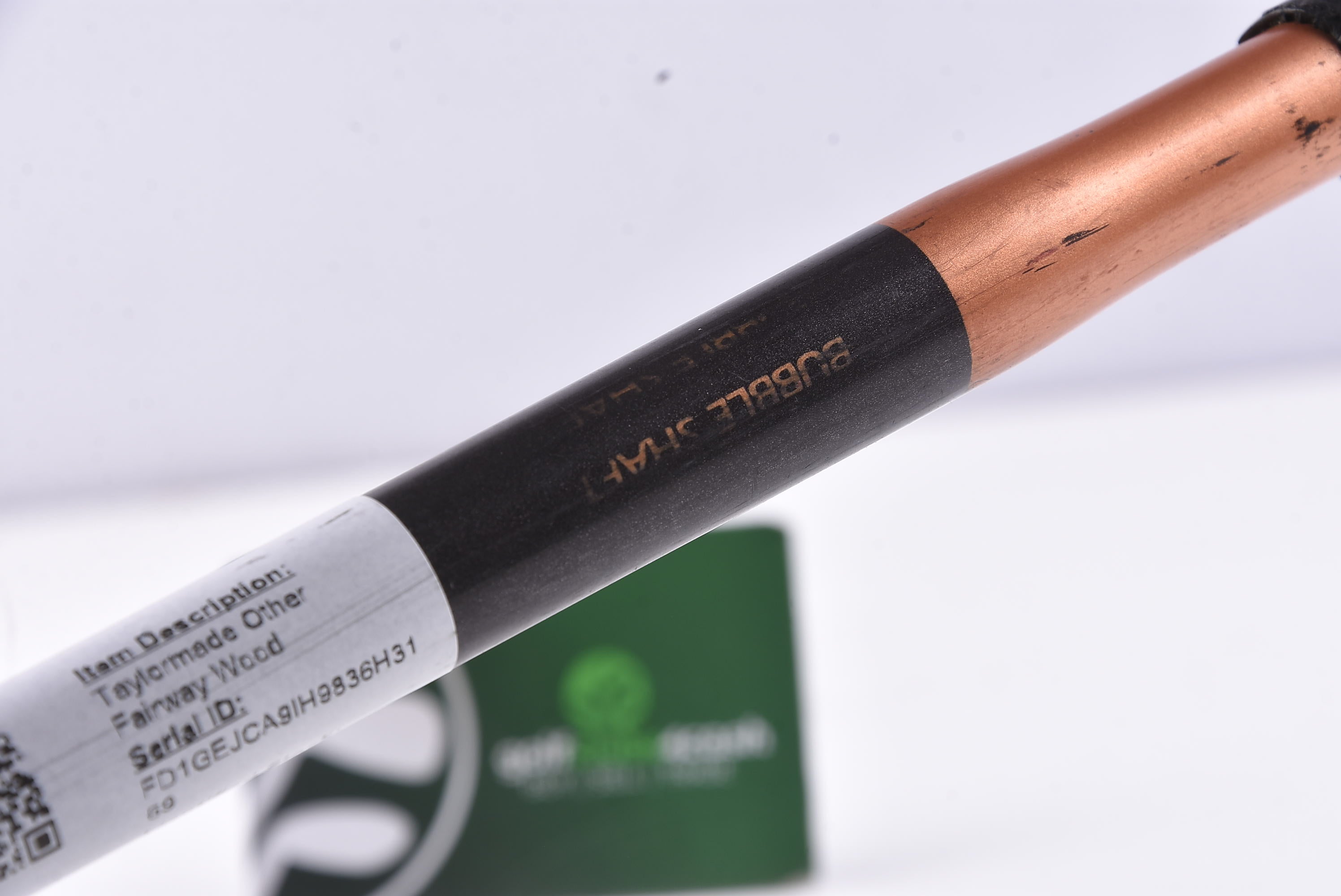 Taylormade Titanium #3 Wood / 15 Degree / Regular Flex Bubble Shaft