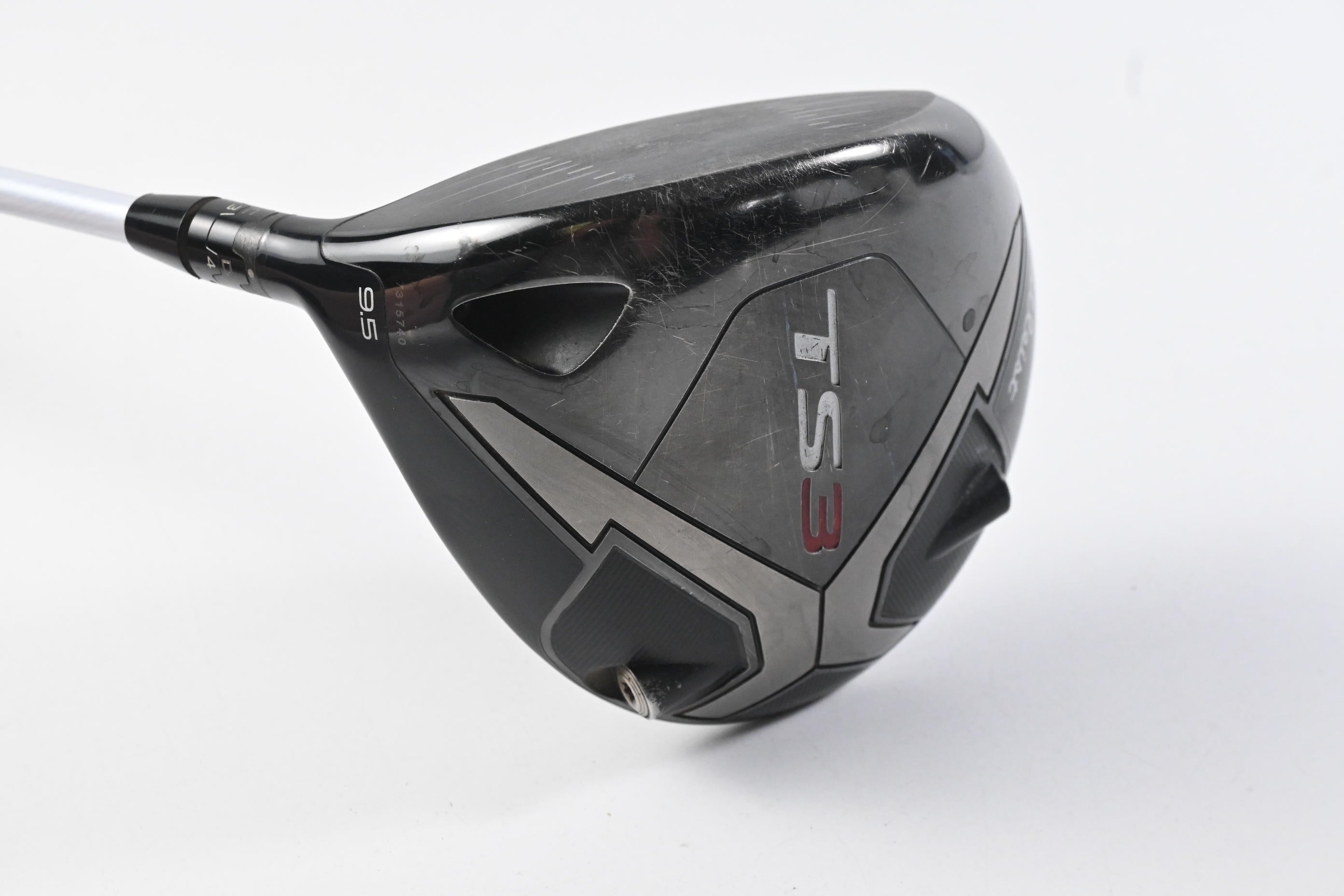 Left Hand Titleist TS3 Driver / 9.5 Degree / X-Flex Evenflow T1100 65 Shaft