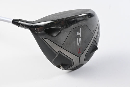 Left Hand Titleist TS3 Driver / 9.5 Degree / X-Flex Evenflow T1100 65 Shaft