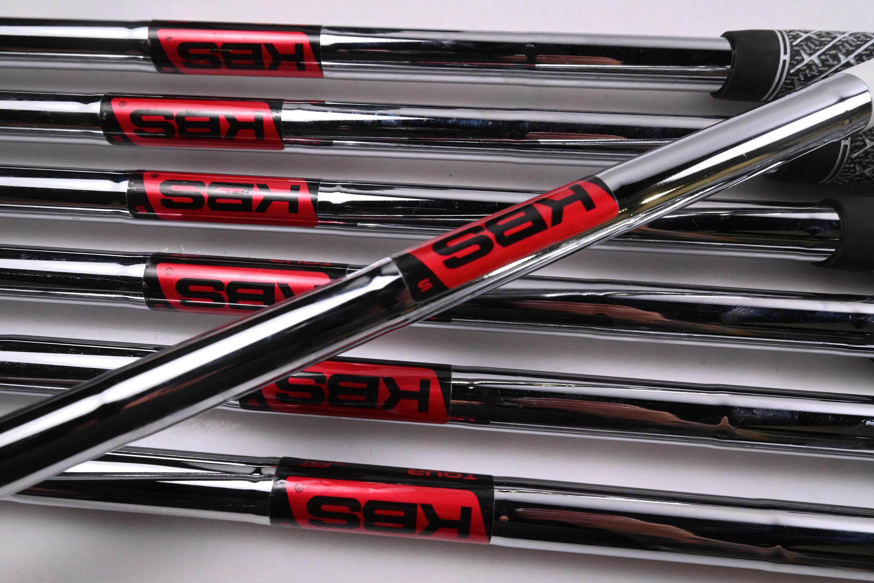 Mizuno Pro S-3 Irons / 4-PW / Stiff Flex KBS Tour Shafts
