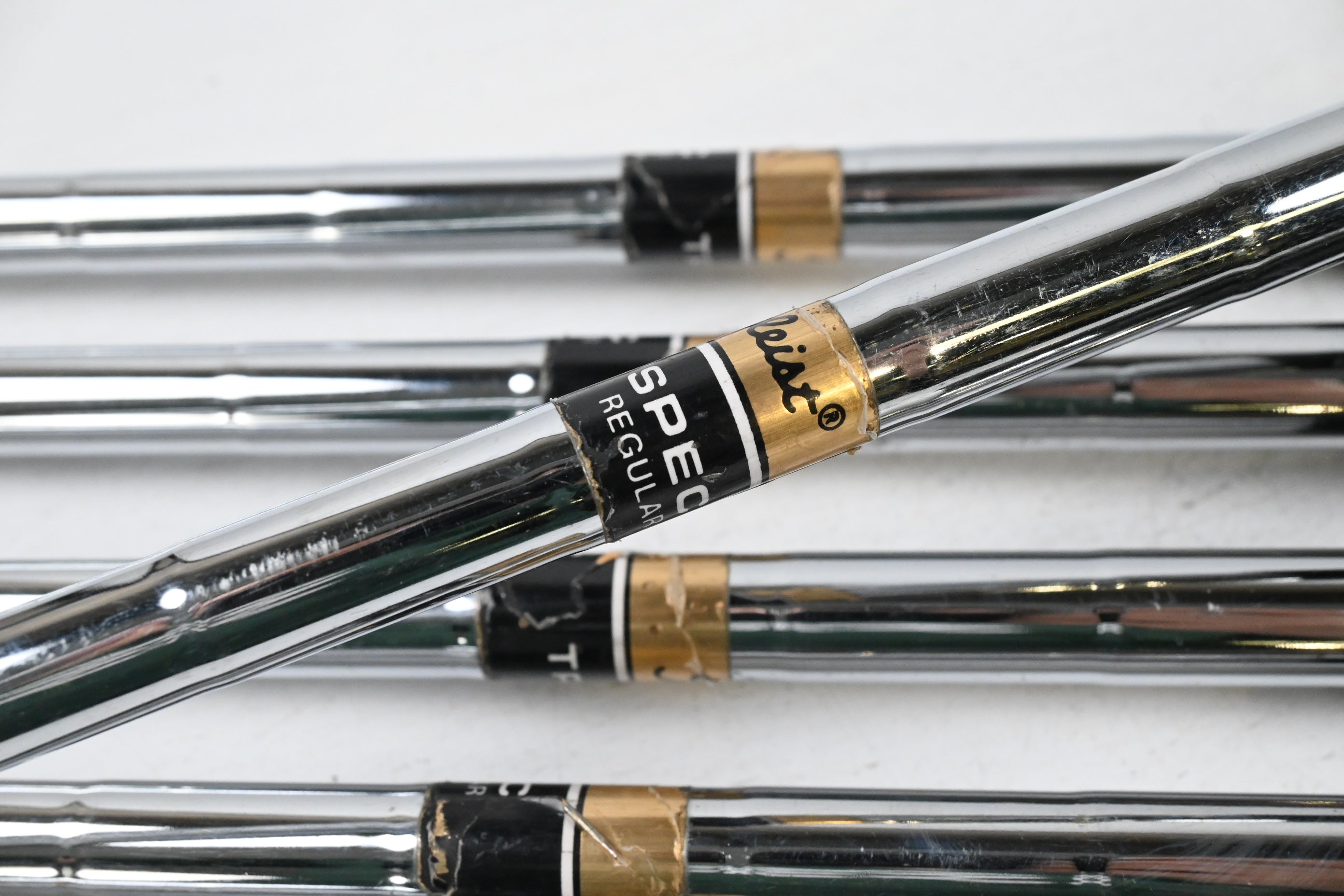 Titleist DCI Oversize+ Gold Irons / 7-PW+GW+SW / Regular Flex T Spec Shafts